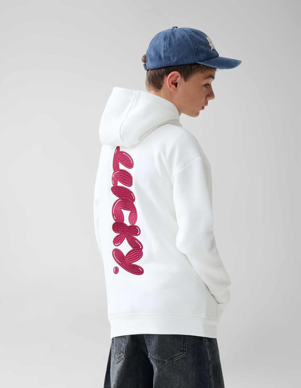 Lucky Hoodie Off-white SHOEBY BOYS