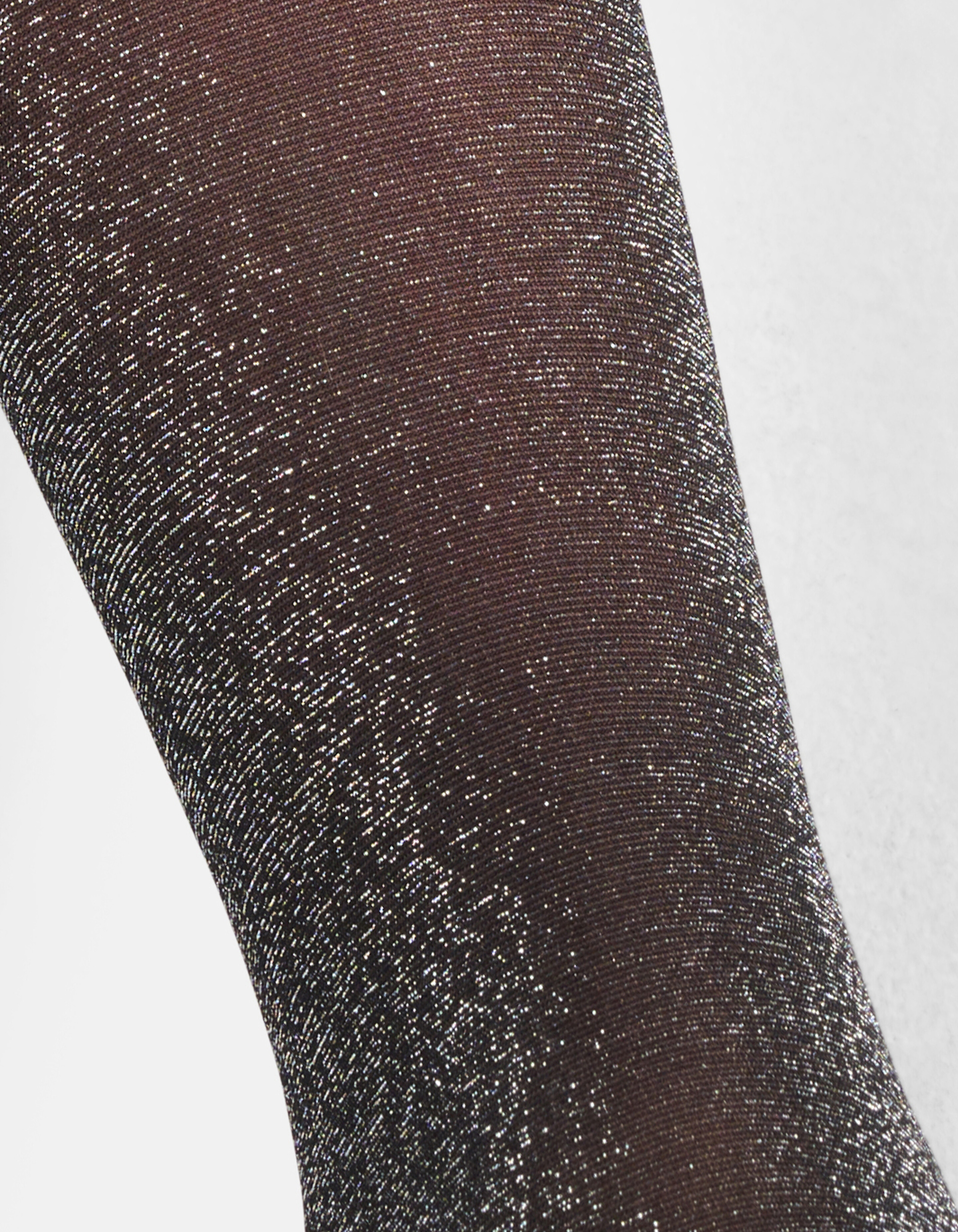 Glitzer Strumpfhose Silber SHOEBY ACCESSOIRES