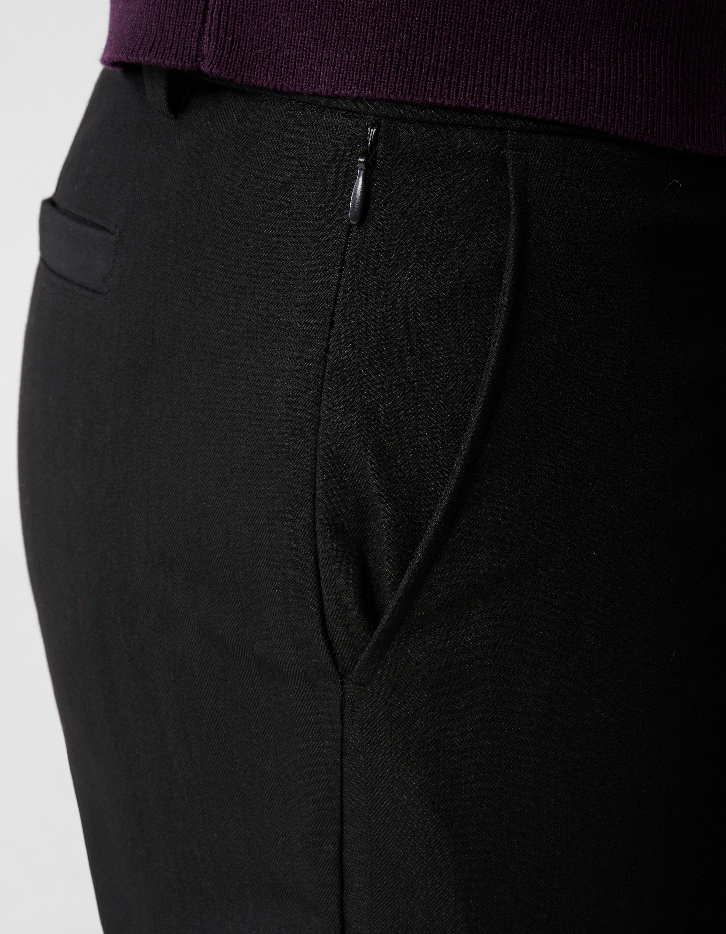 Straight Fit Hose Schwarz SHOEBY MEN