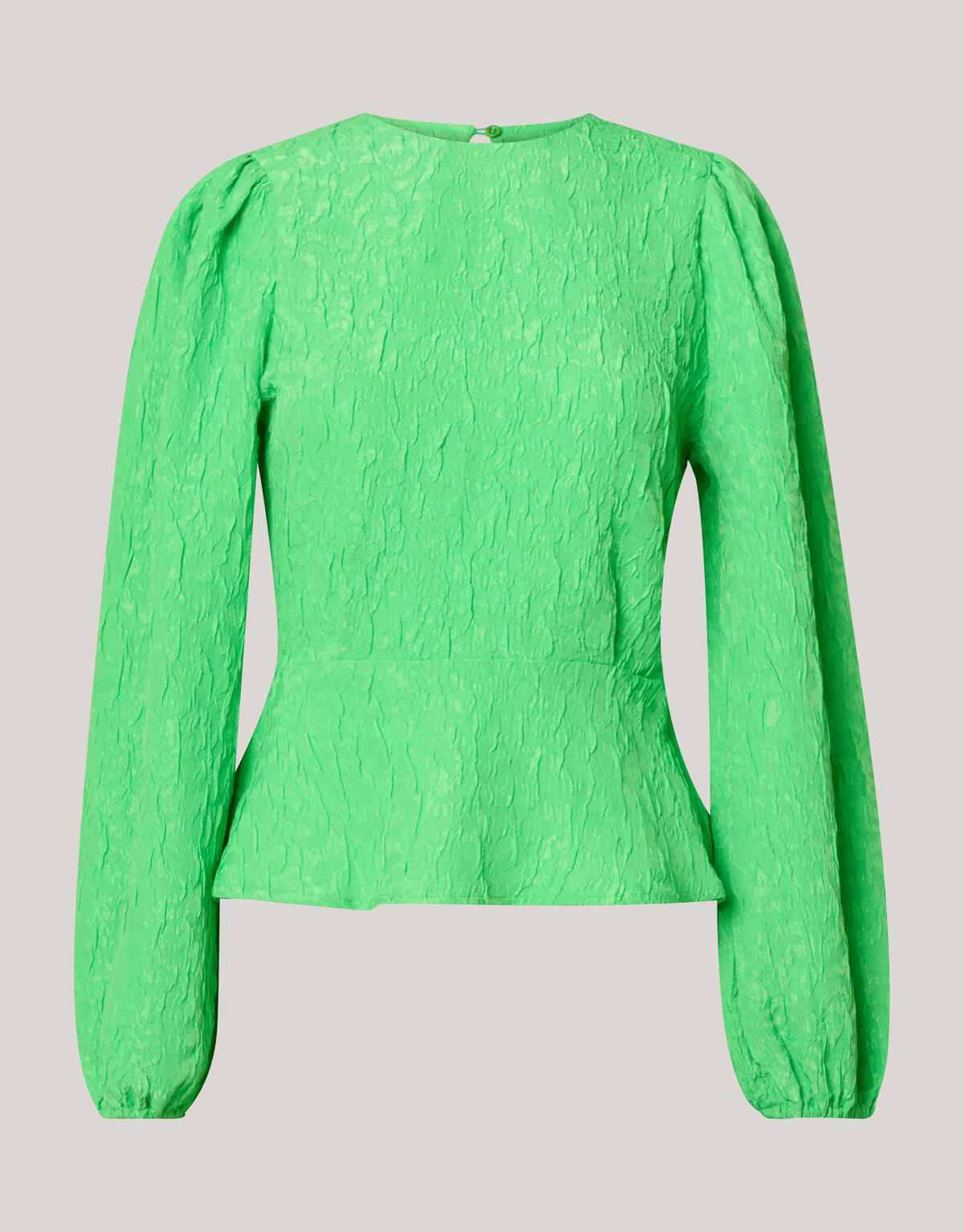 Jacquard-Top Gr&uuml;n SHOEBY WOMEN