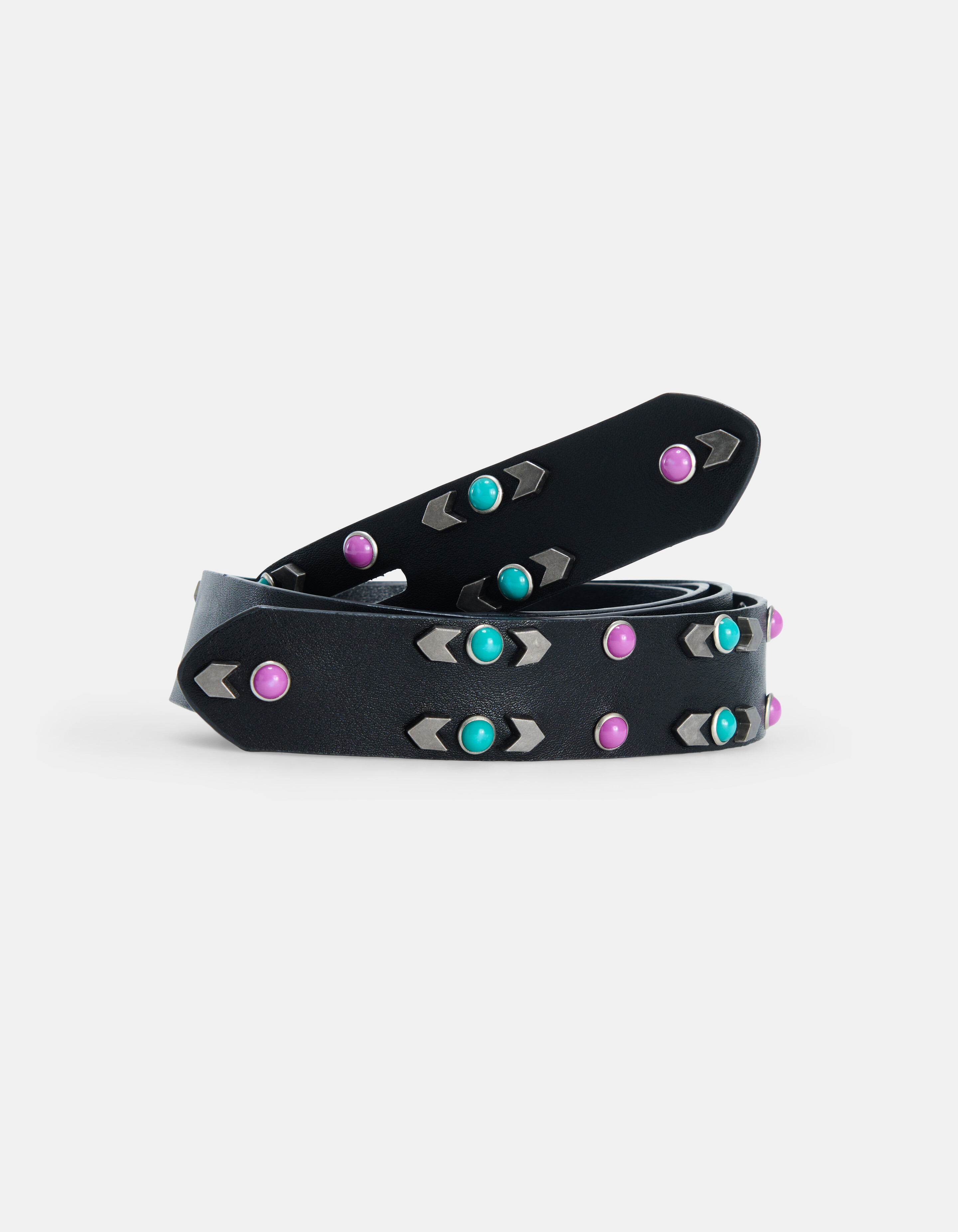Gürtel mit farbigen Nieten SHOEBY ACCESSOIRES