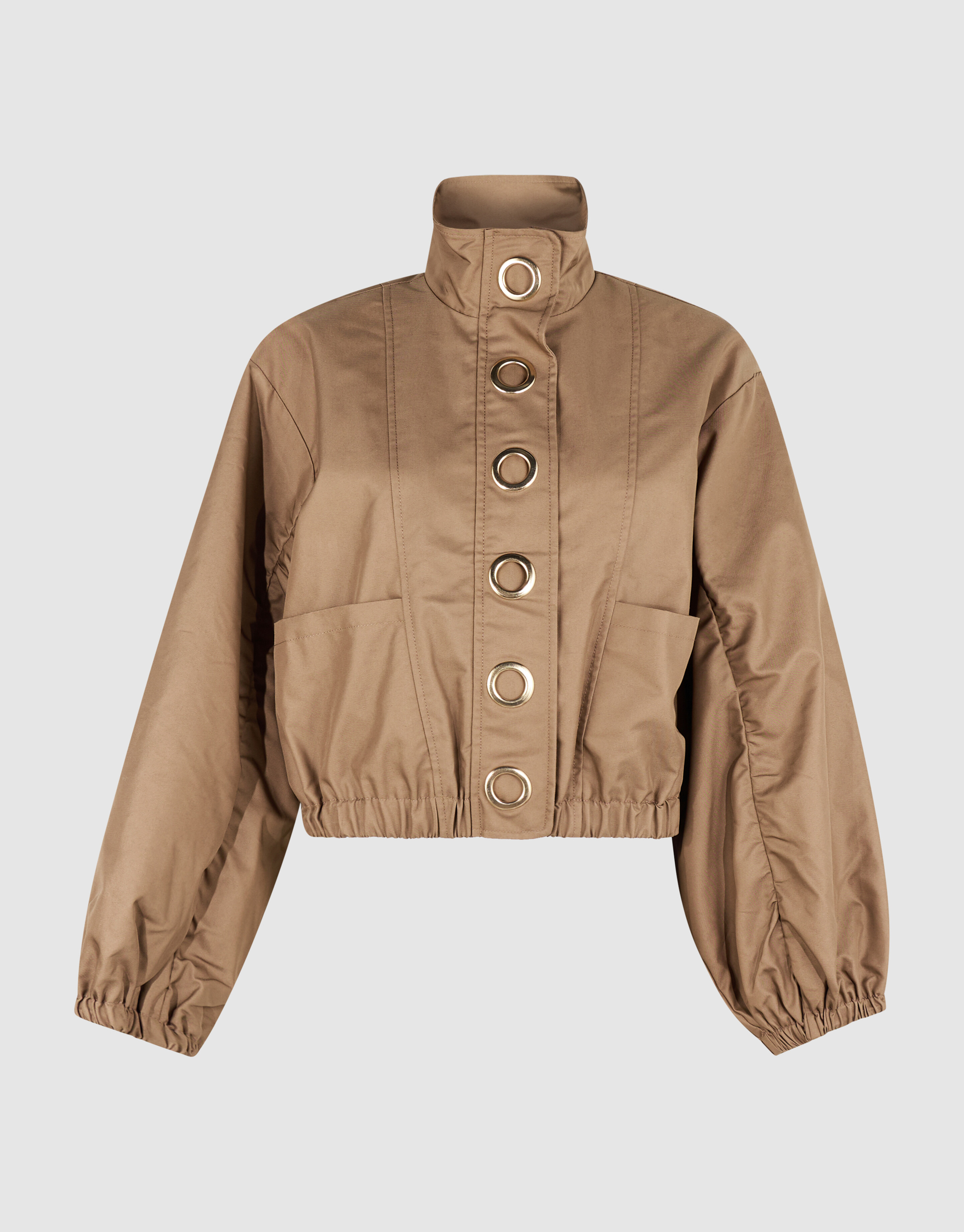 Cargo Eyelet Jacke Camel SHOEBY WOMEN