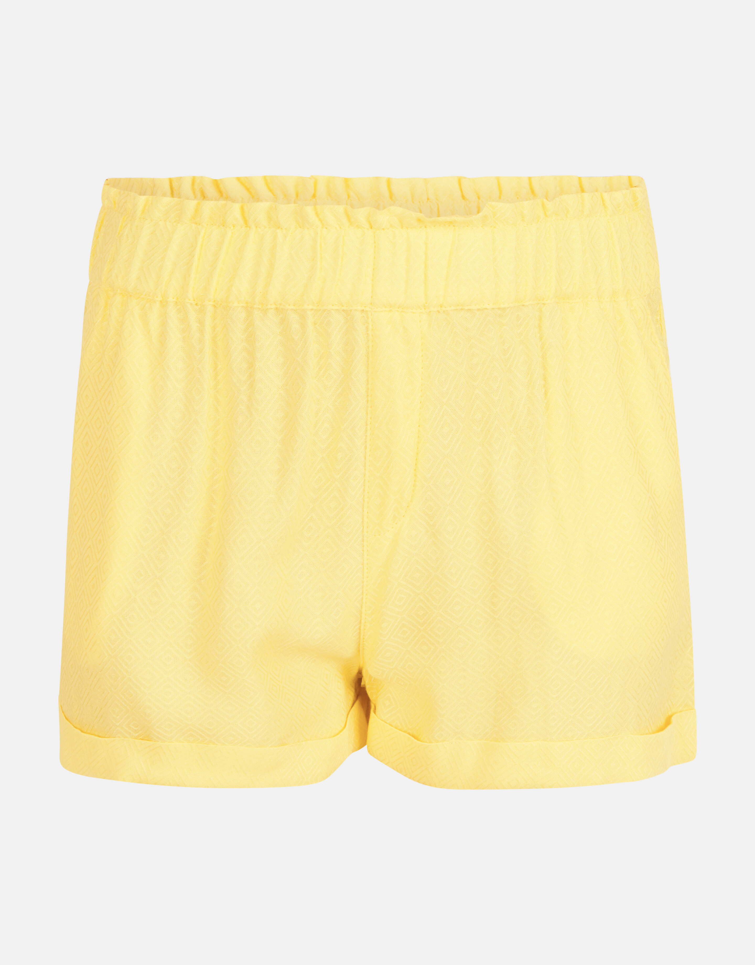 Jacquard Short Gelb SHOEBY GIRLS