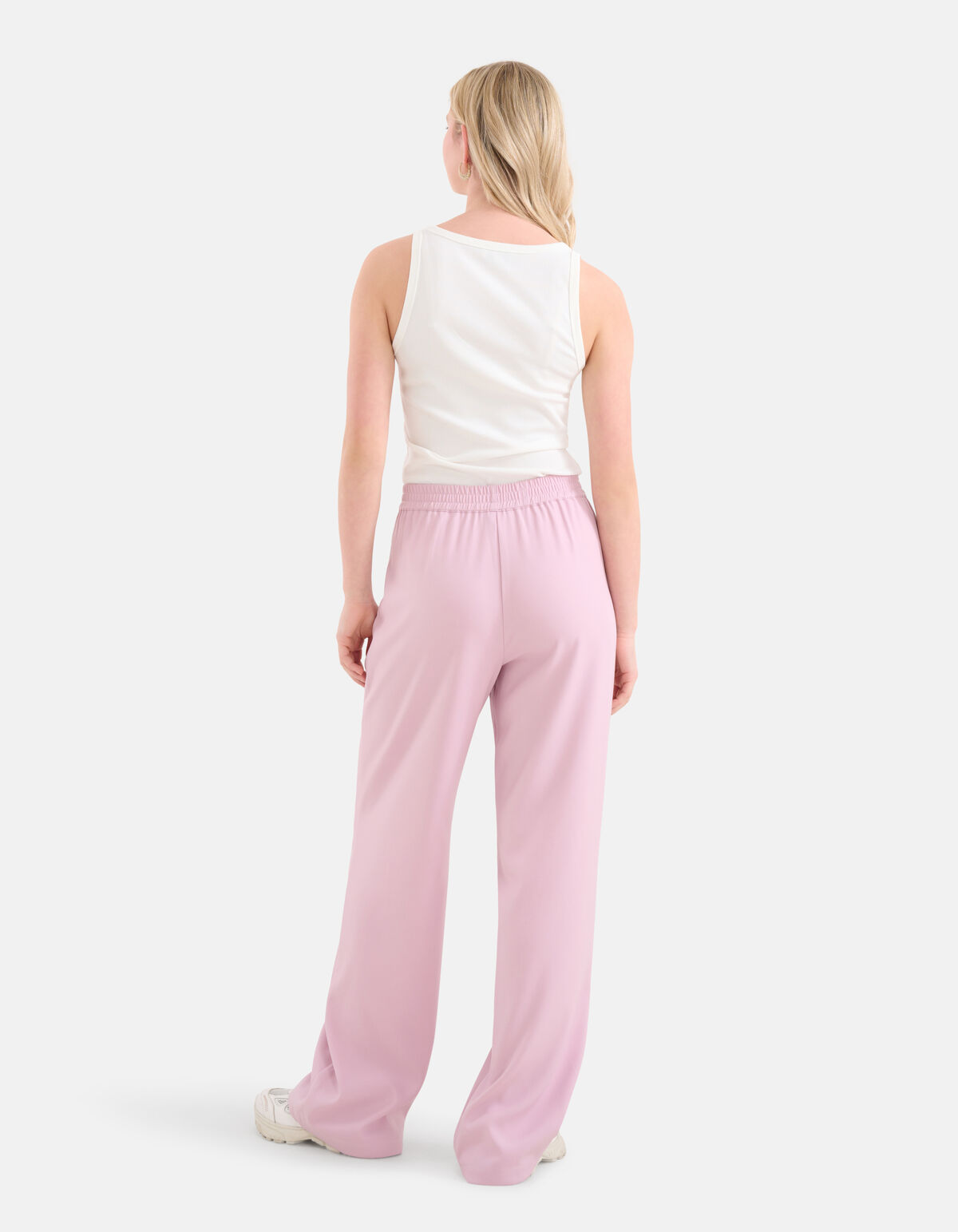 City Label Wide Leg Broek Lichtroze SHOEBY WOMEN