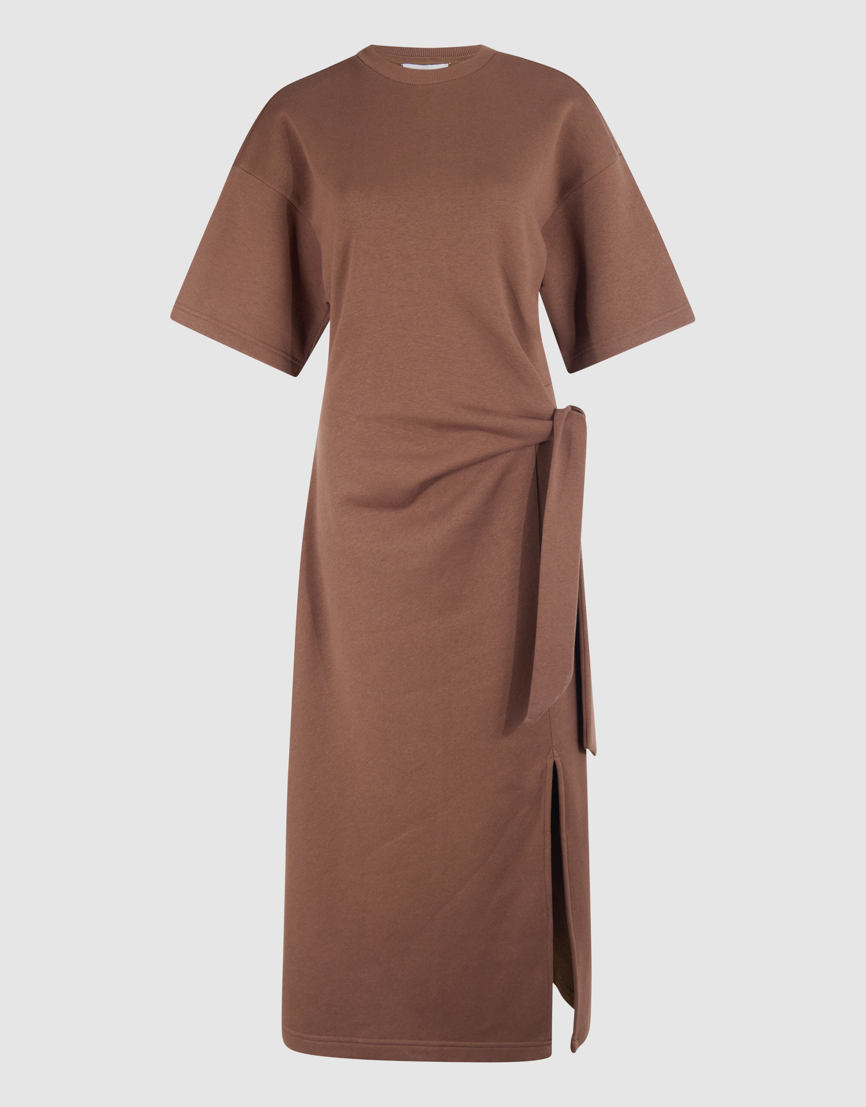 Sweat Maxi Kleid Braun SHOEBY WOMEN