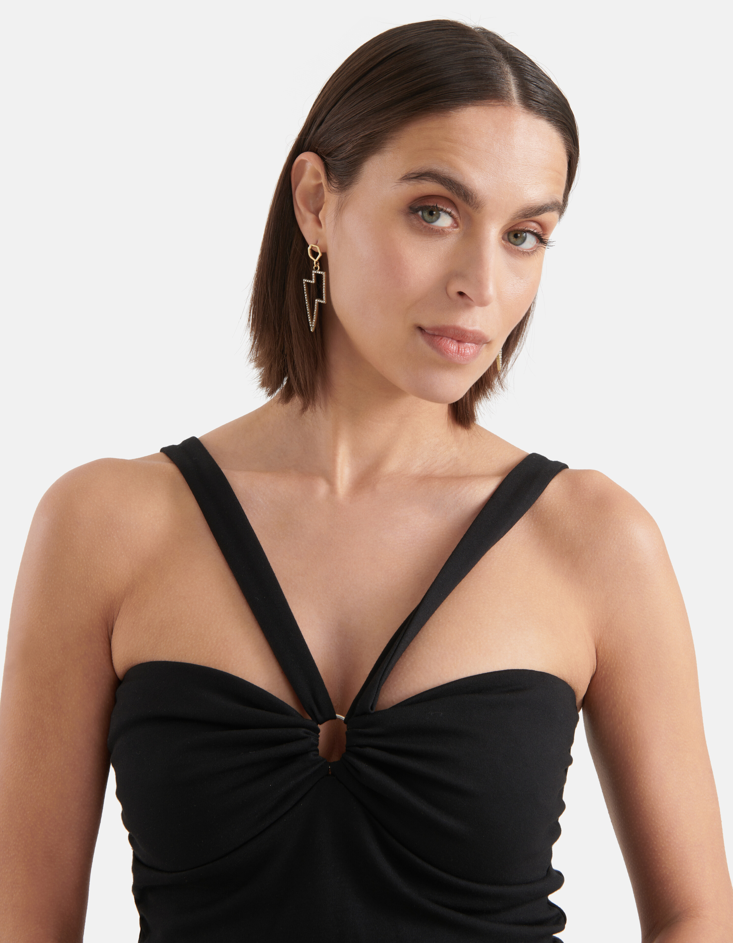 Neckholder-Top Schwarz SHOEBY WOMEN