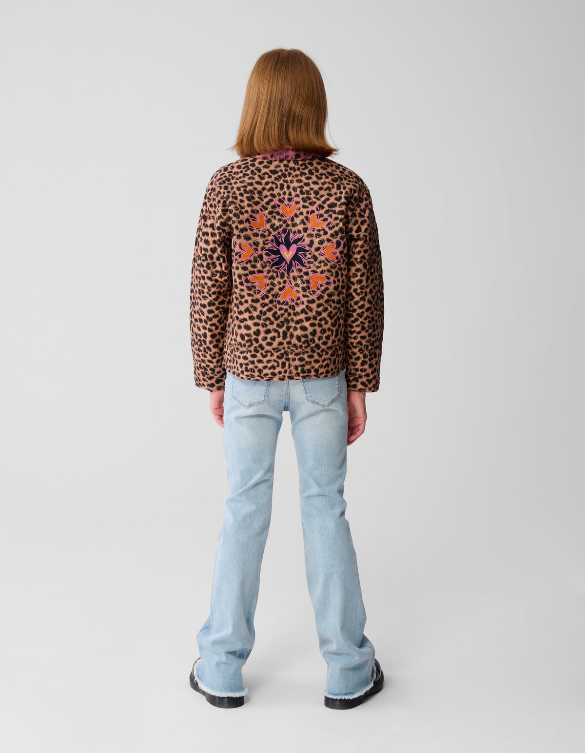 Jack Bruin mit Leopardenmuster SHOEBY GIRLS