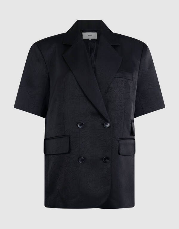 Kurzärmeliger Blazer Schwarz SHOEBY WOMEN