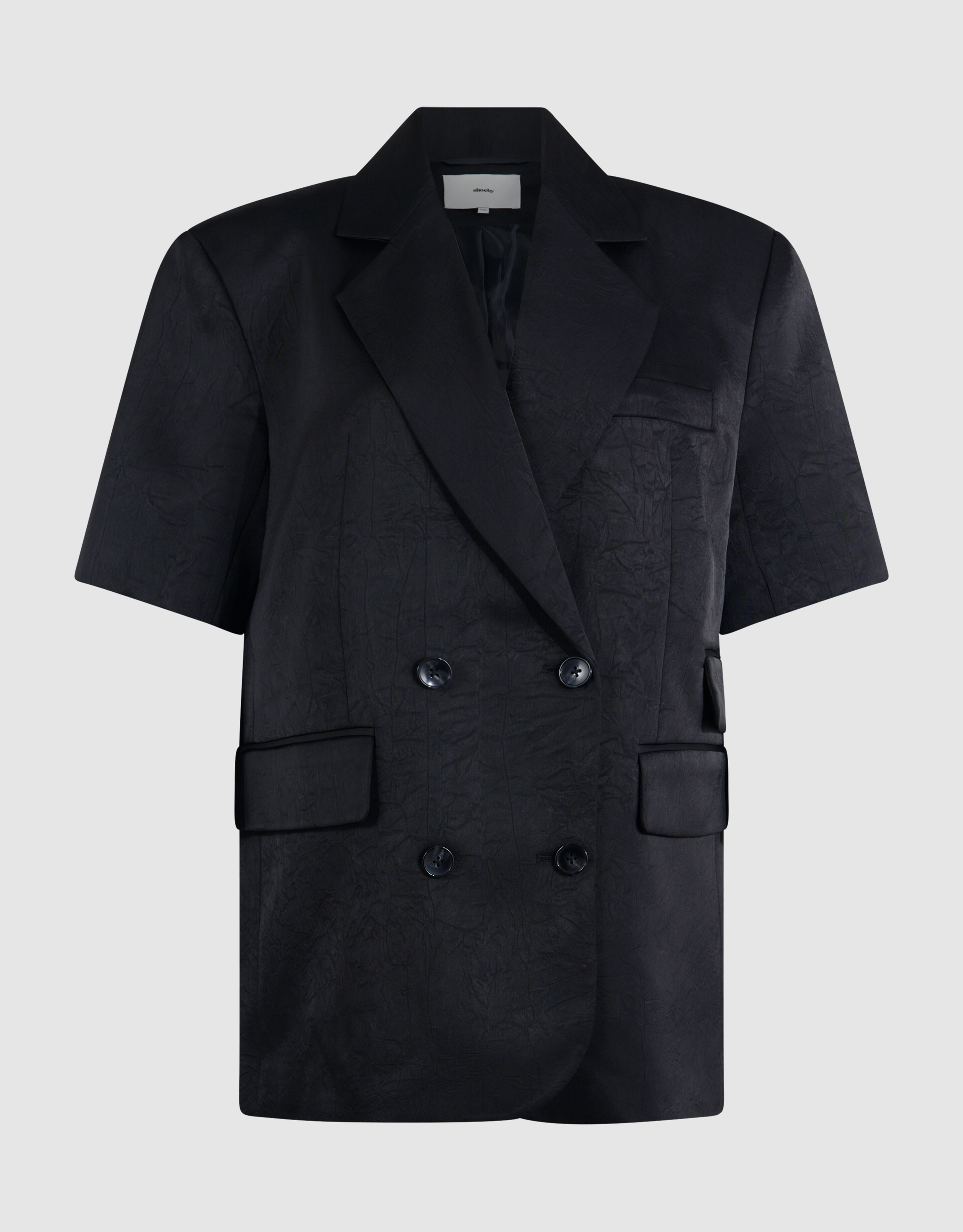 Kurzärmeliger Blazer Schwarz SHOEBY WOMEN