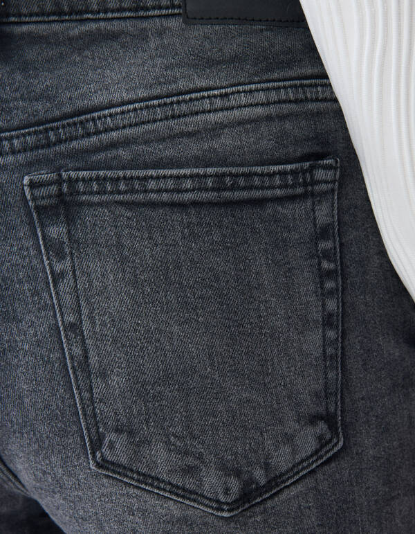 Tapered Fit Jeans Dunkelgrau L29 SHOEBY WOMEN