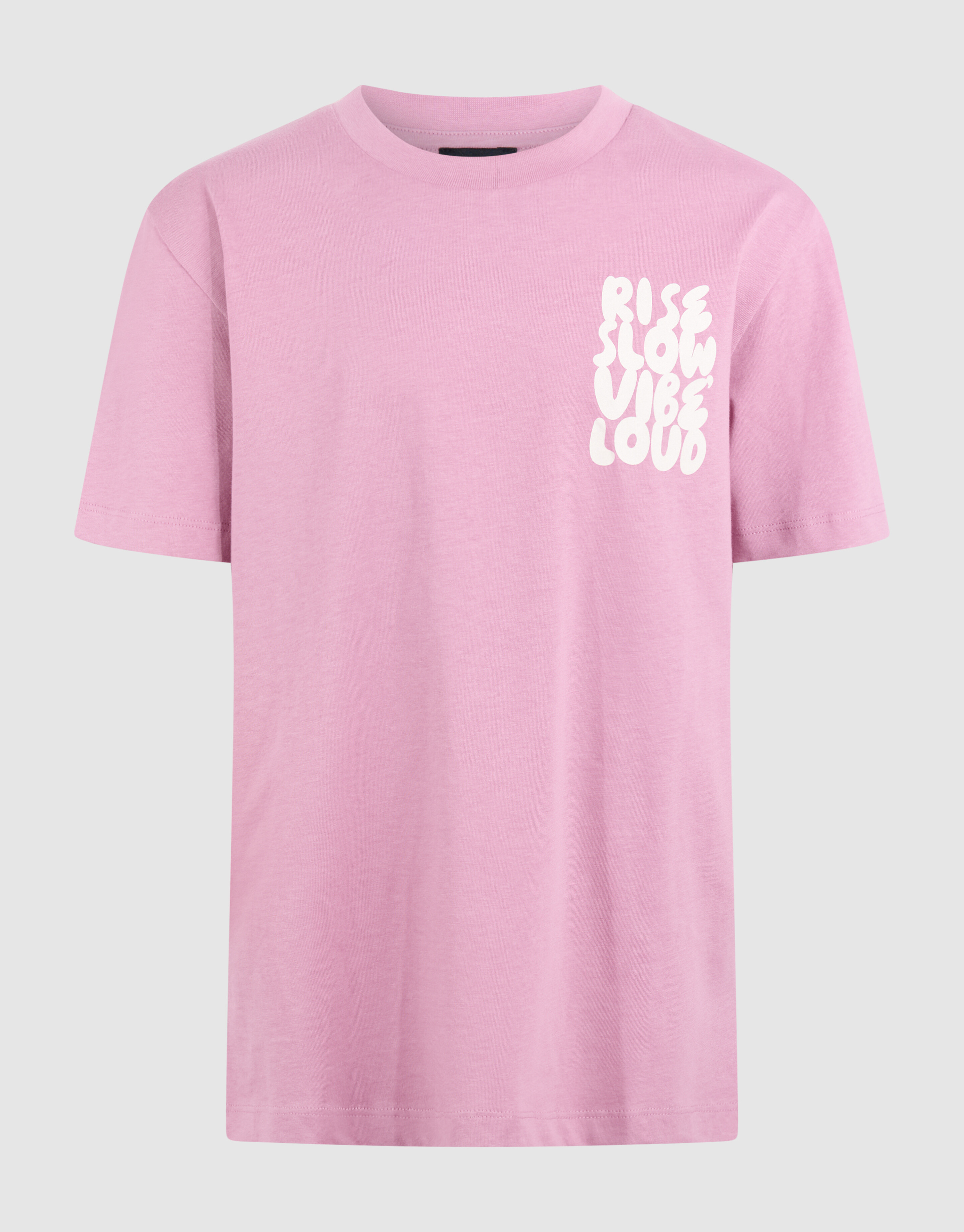 Vibe Loud Kunstwerk T-shirt Rosa SHOEBY BOYS