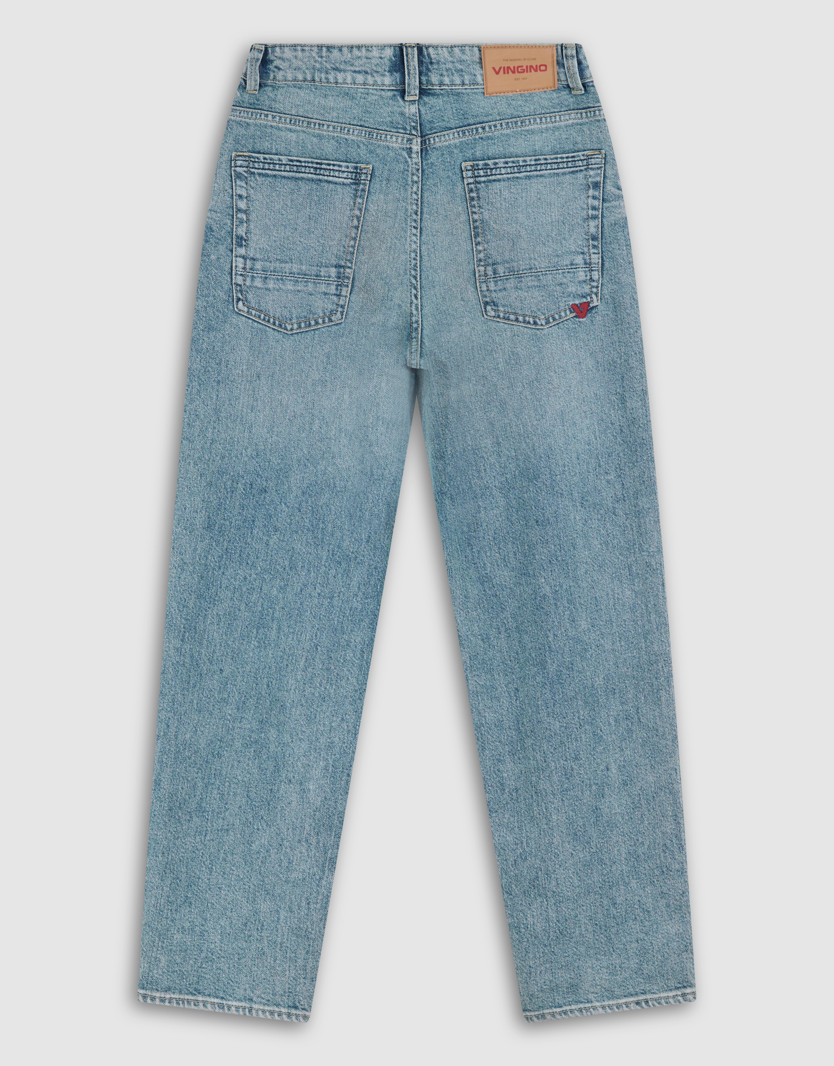 Embleem Relaxed Fit Jeans Blau SHOEBY BOYS