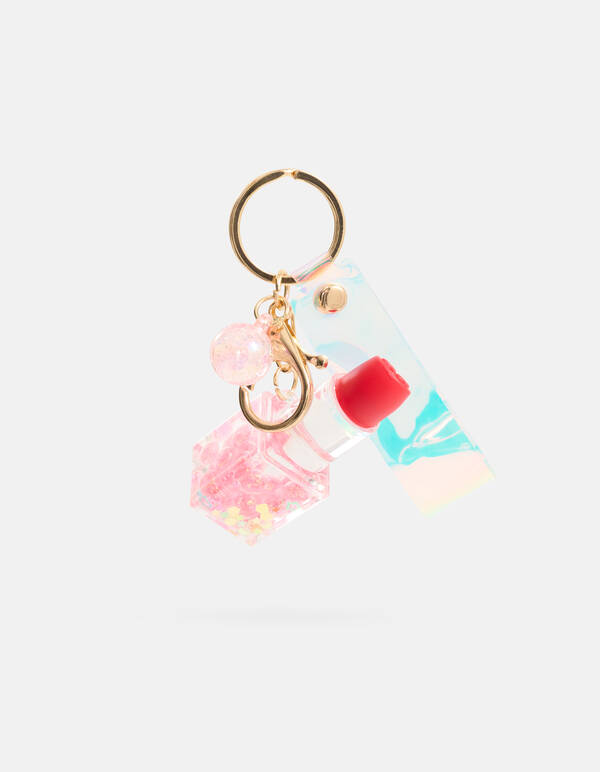 Lippenstift Schlüsselanhänger Rot SHOEBY ACCESSOIRES