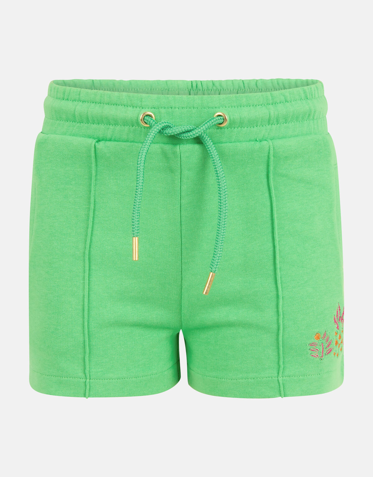 Bestickte Shorts Grün SHOEBY GIRLS