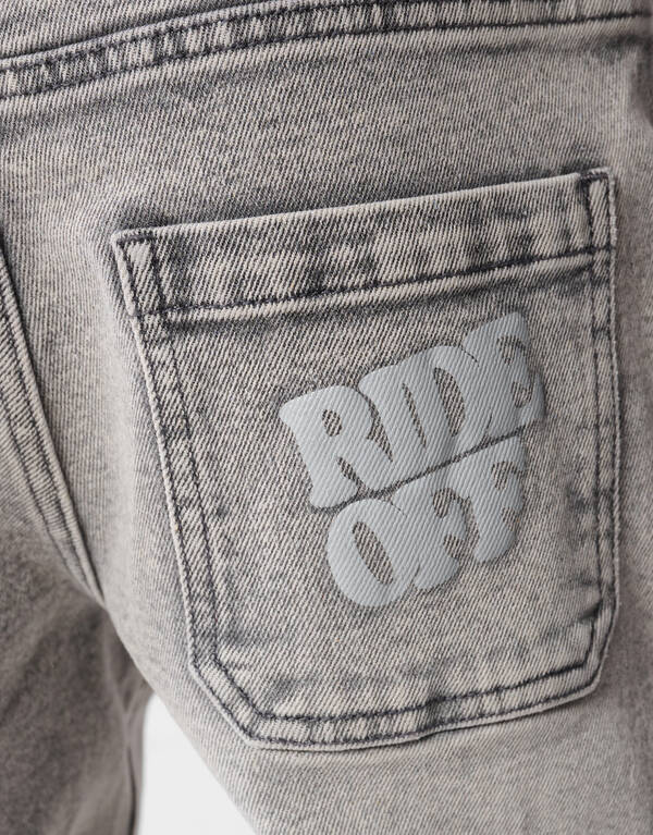 Straight-Fit-Jeans Grau SHOEBY BOYS