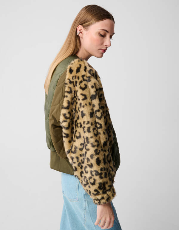 Multi Mix Leopard Jack Dunkelgrün SHOEBY WOMEN