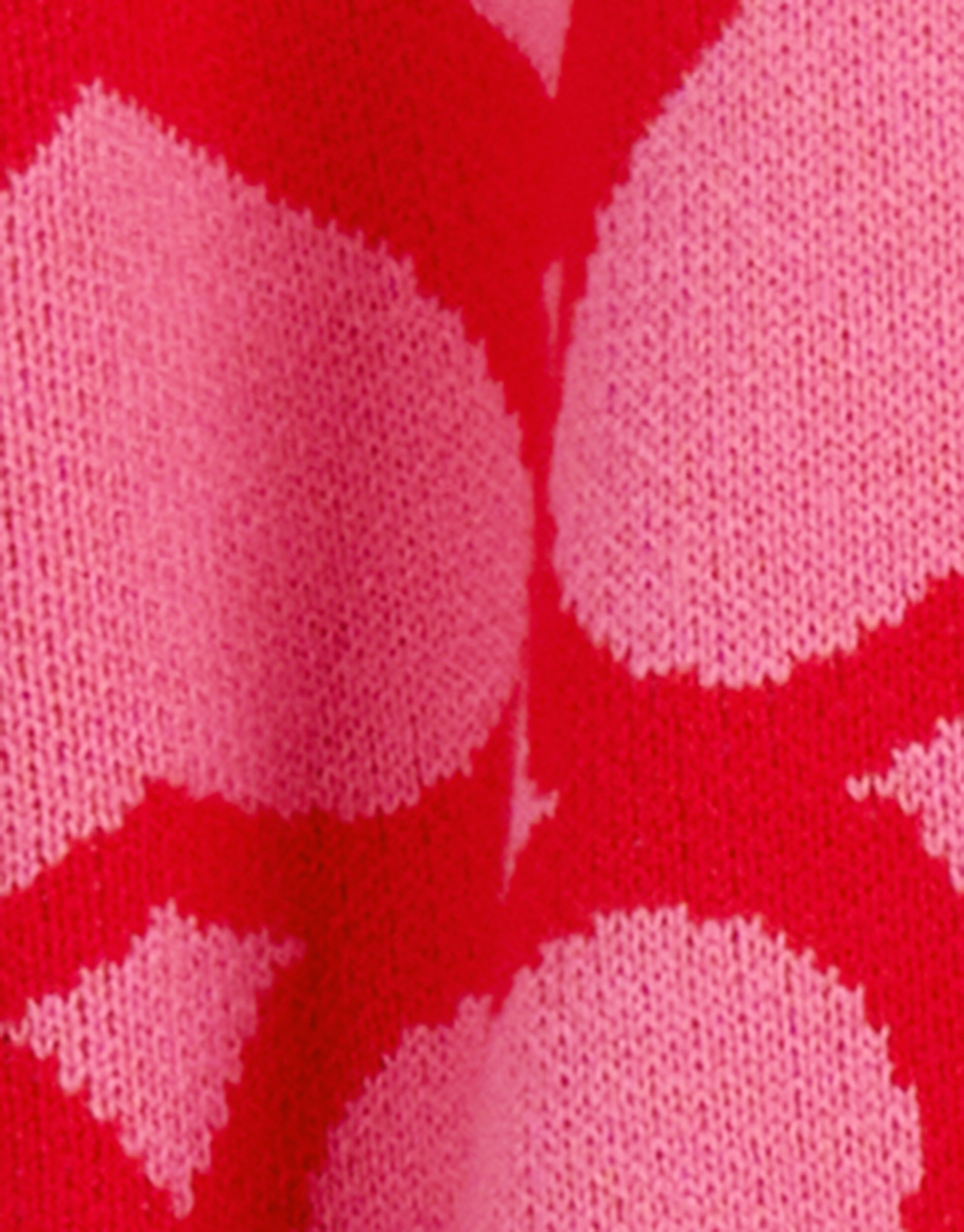 Bedruckter Jacquard-Pullover Rosa SHOEBY GIRLS