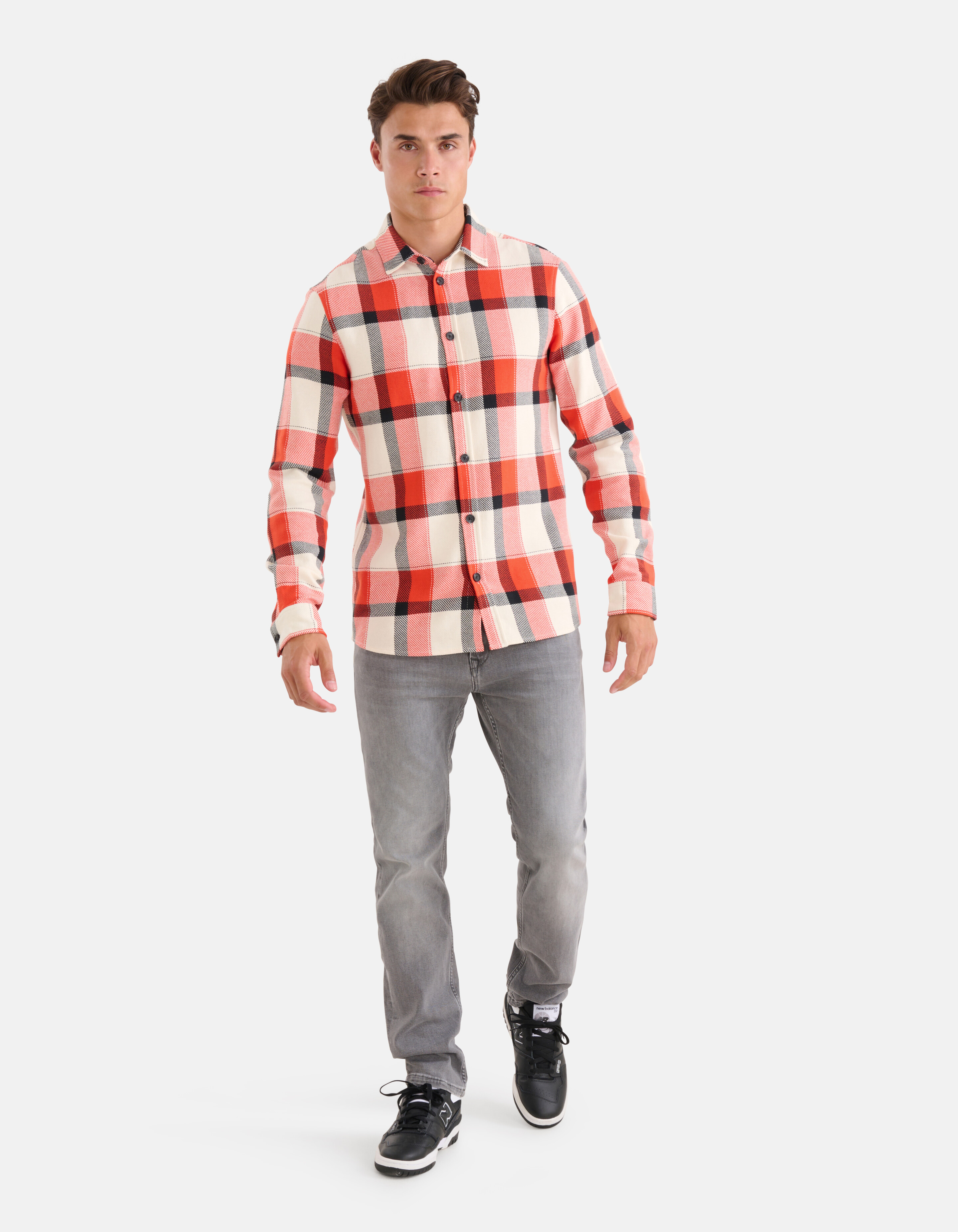 Kariertes Hemd Rot SHOEBY MEN