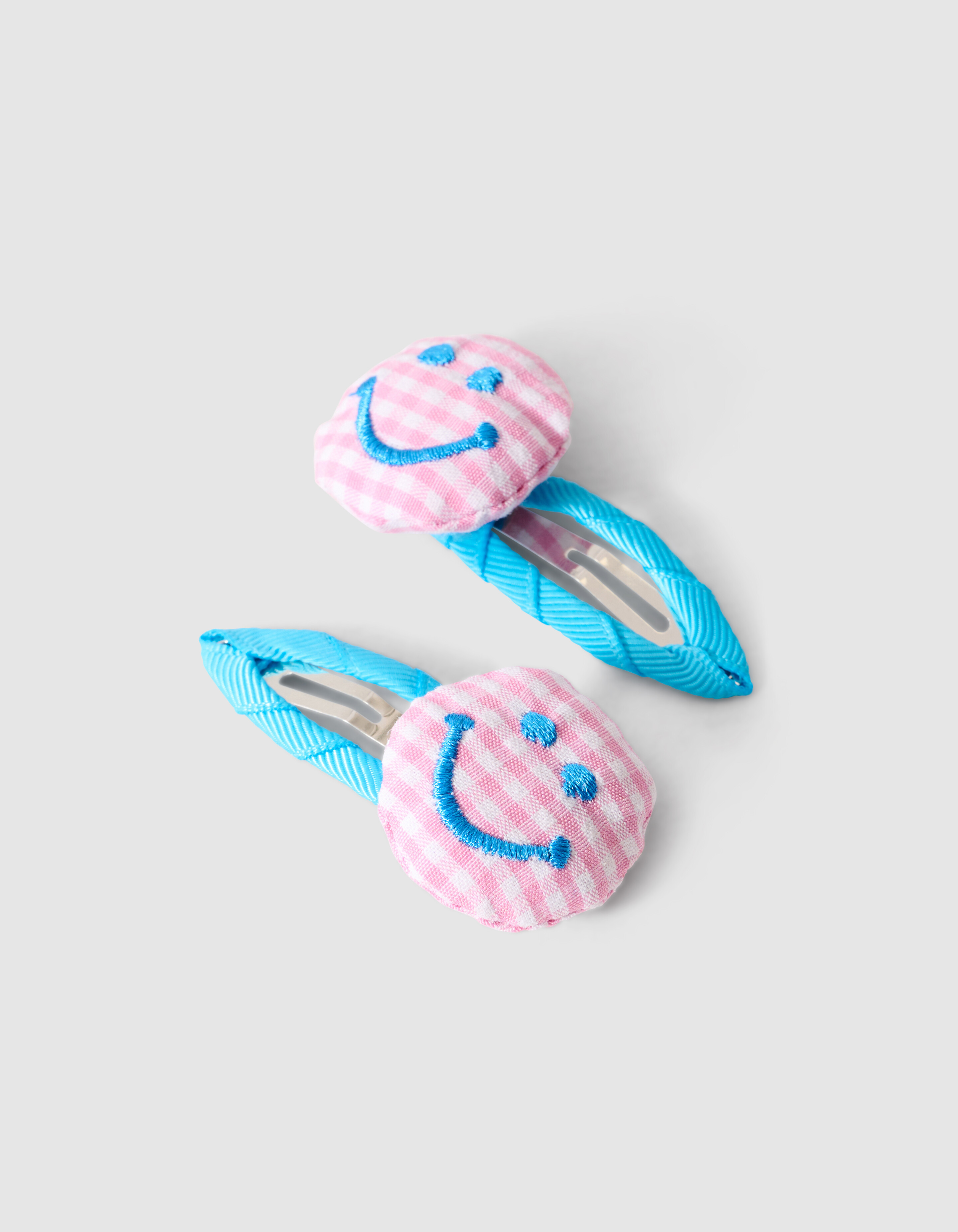 L&auml;cheln Haarspange Blau SHOEBY ACCESSOIRES