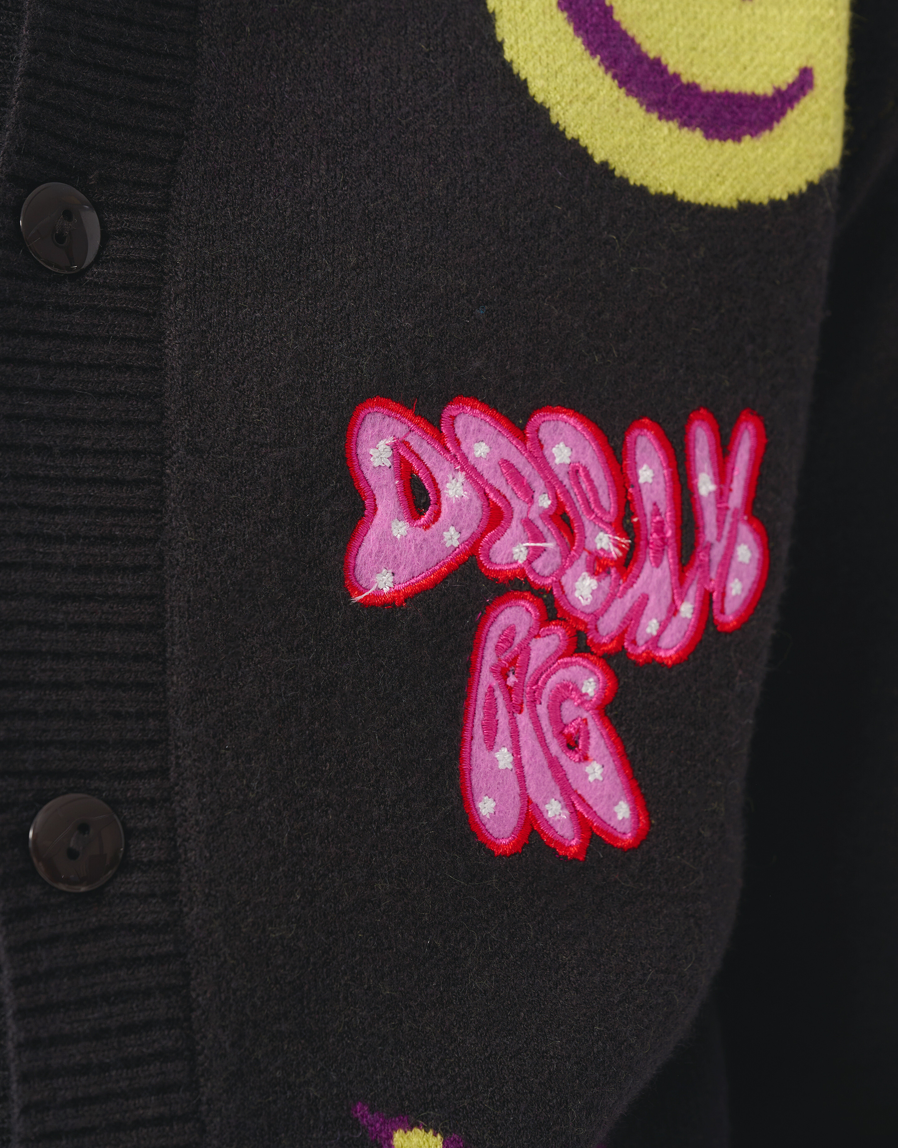 Smile Strickjacke Dunkelgrau SHOEBY GIRLS