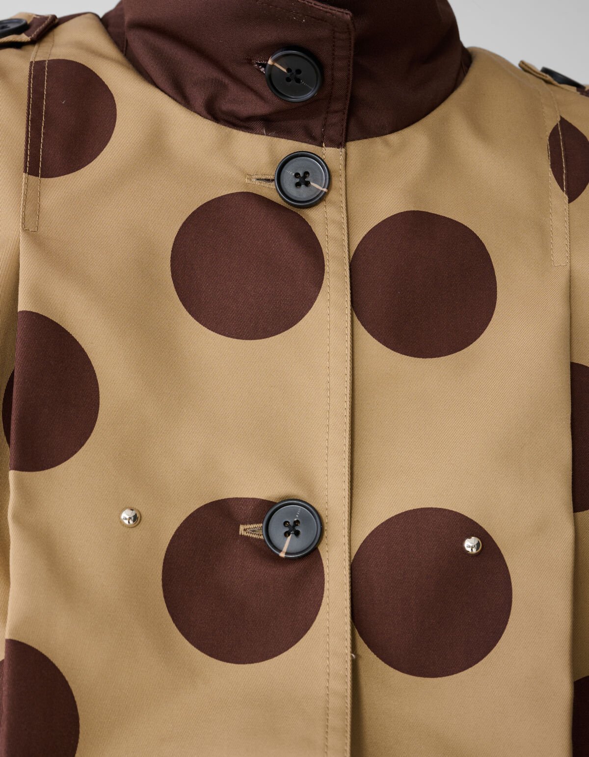 Studs Polkadot Jack Hellbraun SHOEBY WOMEN