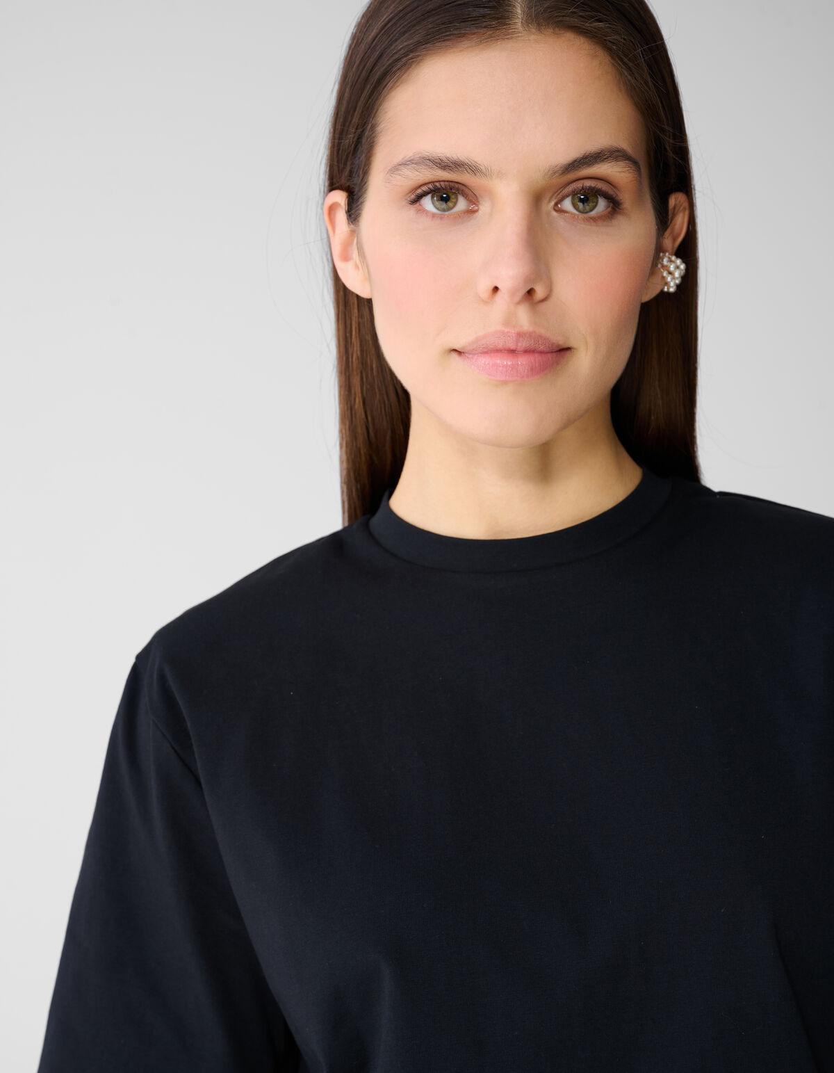 Gepolstertes T-Shirt Schwarz SHOEBY WOMEN