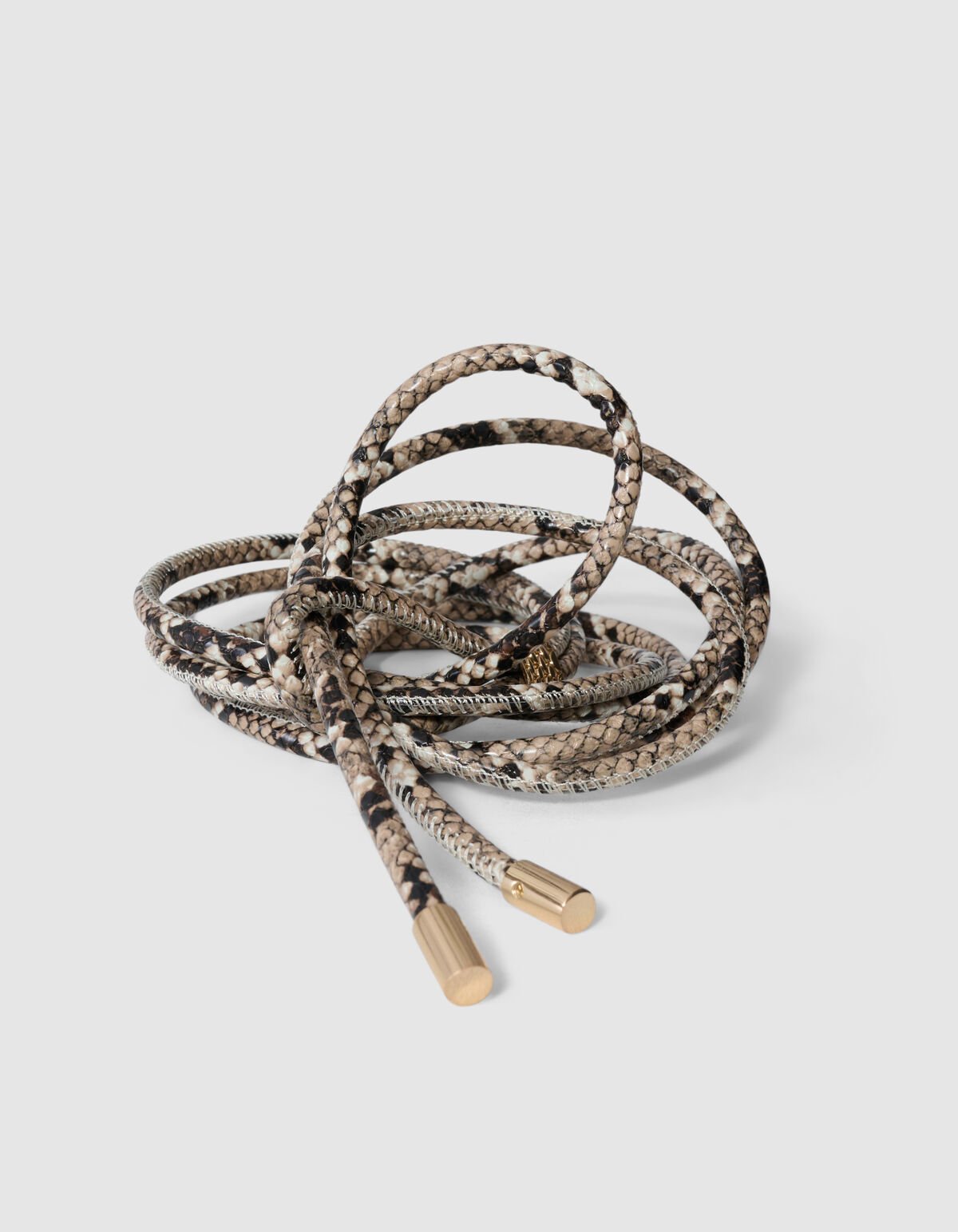 Schlangenriemen Hellbraun SHOEBY ACCESSOIRES