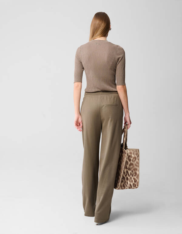 Wave Wide-Leg-Hose Grün SHOEBY WOMEN