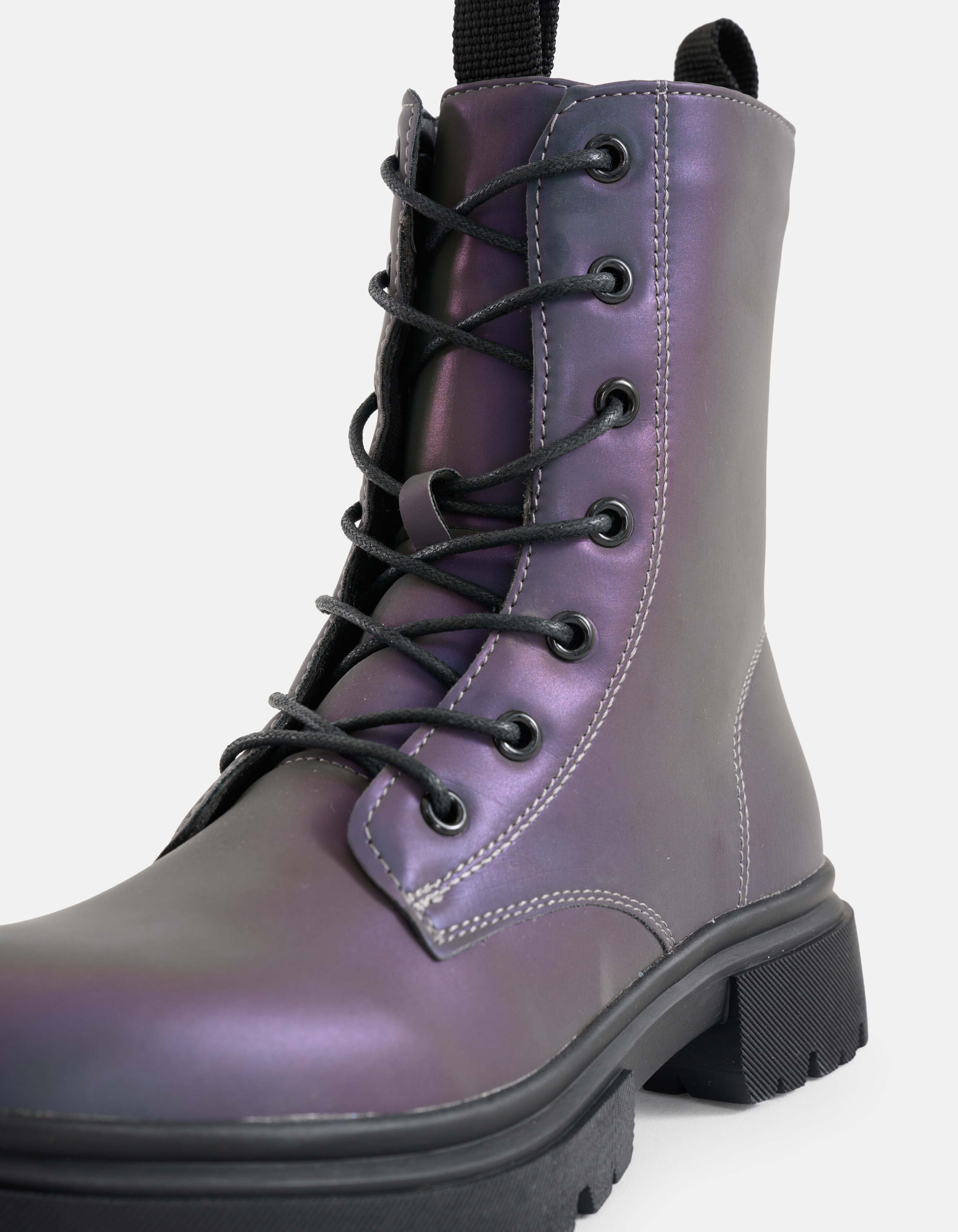 Hologramm-Stiefel Schwarz SHOEBY SHOES