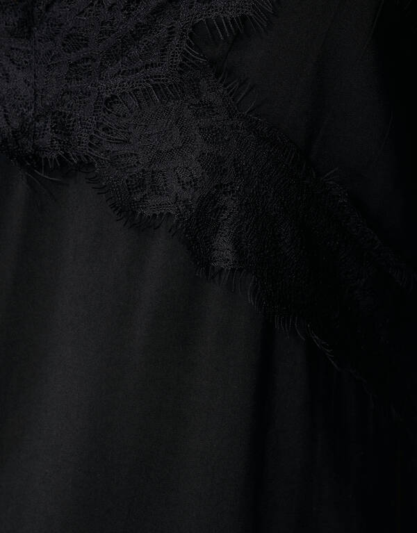 Spitzen-Minikleid Schwarz SHOEBY WOMEN