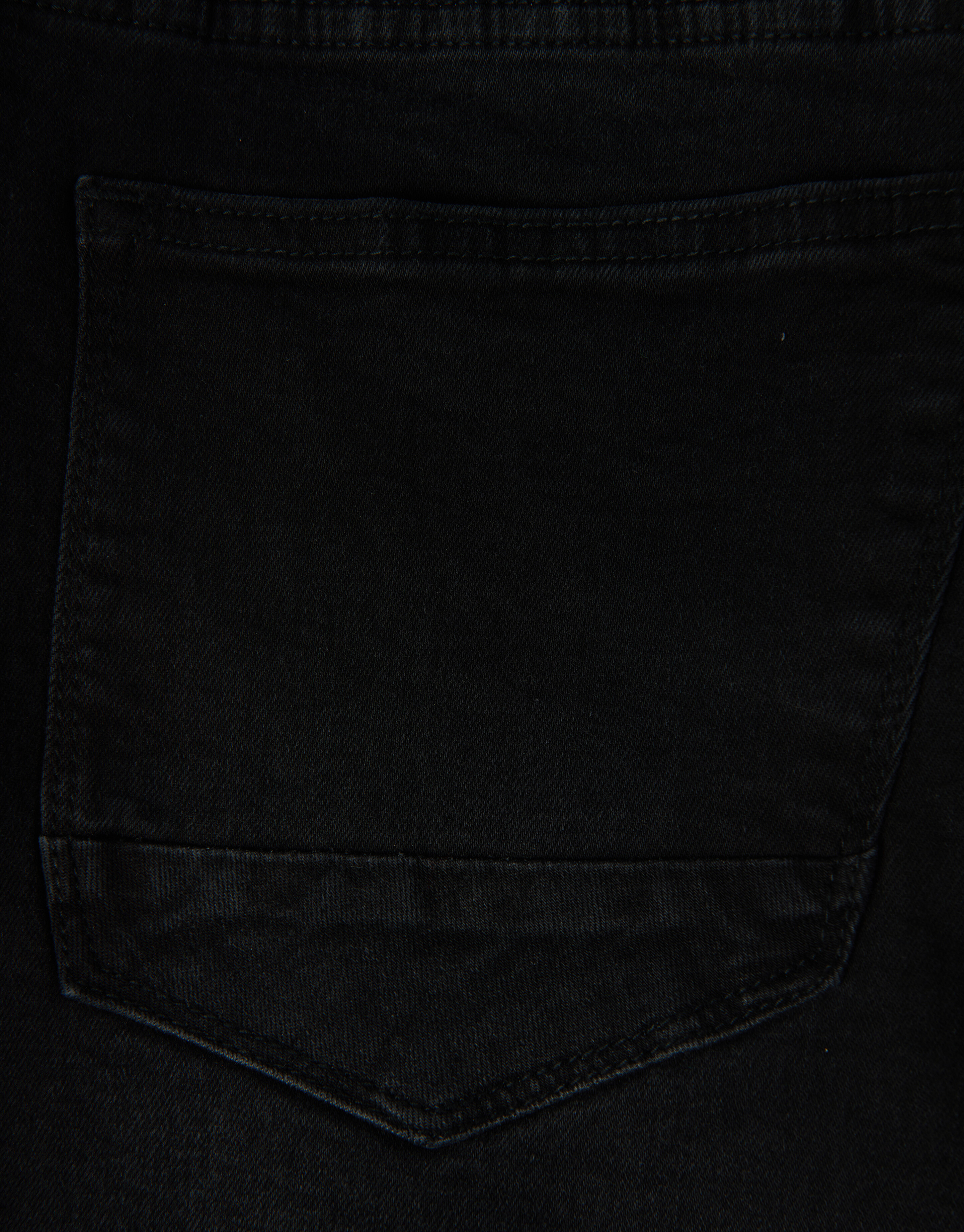 Straight Washed Jeans Schwarz Länge 32 Refill