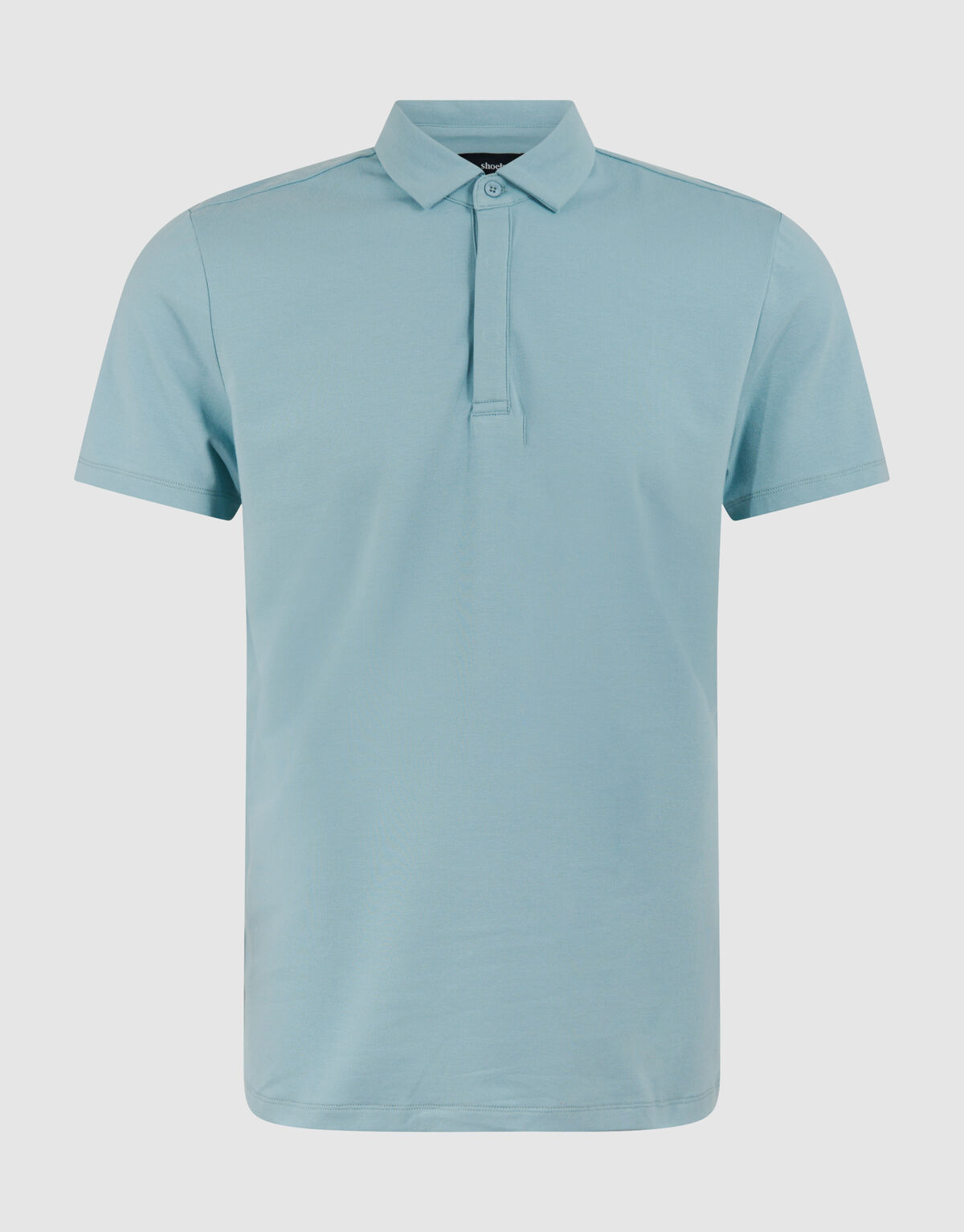 Jersey-Polo in Hellblau SHOEBY MEN