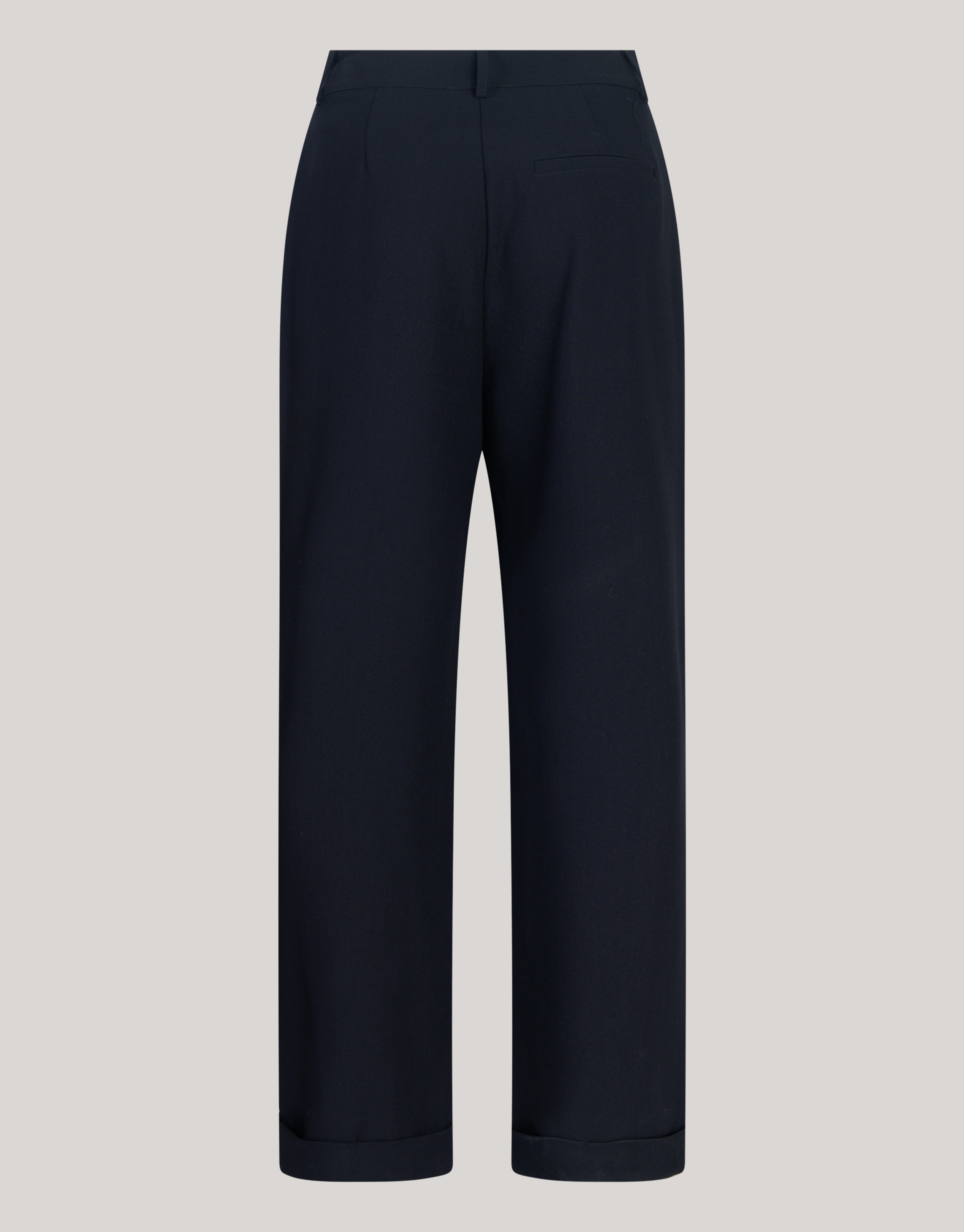 Turnup-Hose Schwarz von Fred SHOEBY WOMEN