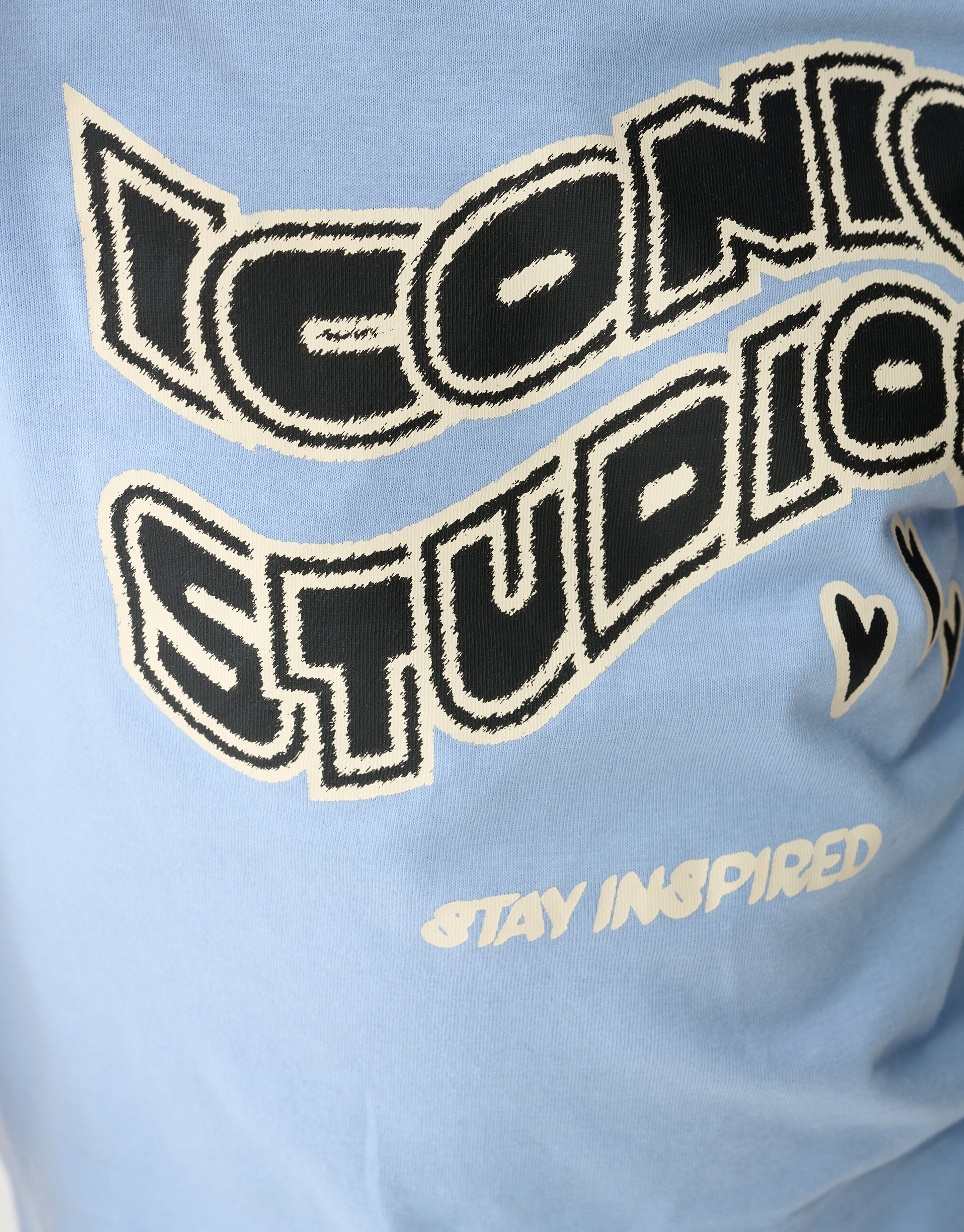 Iconic Studios Artwork T-Shirt Hellblau SHOEBY GIRLS