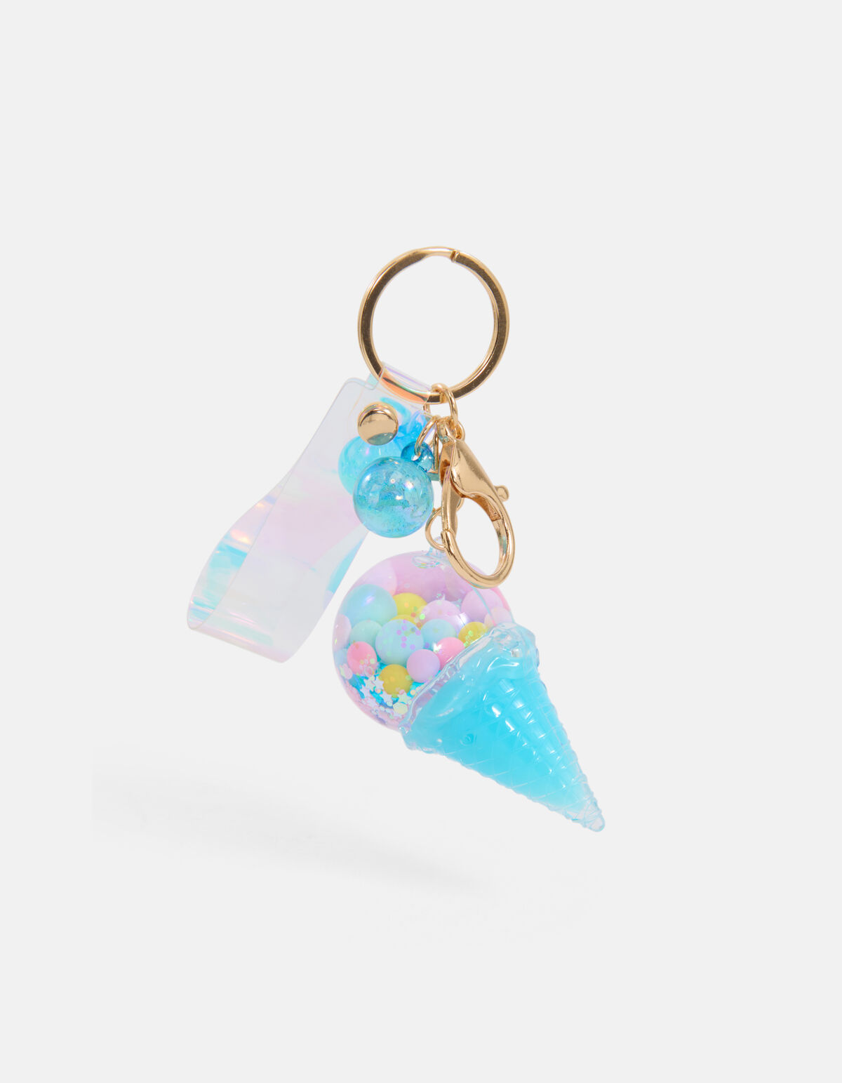 Eiscreme Schlüsselanhänger Blau SHOEBY ACCESSOIRES