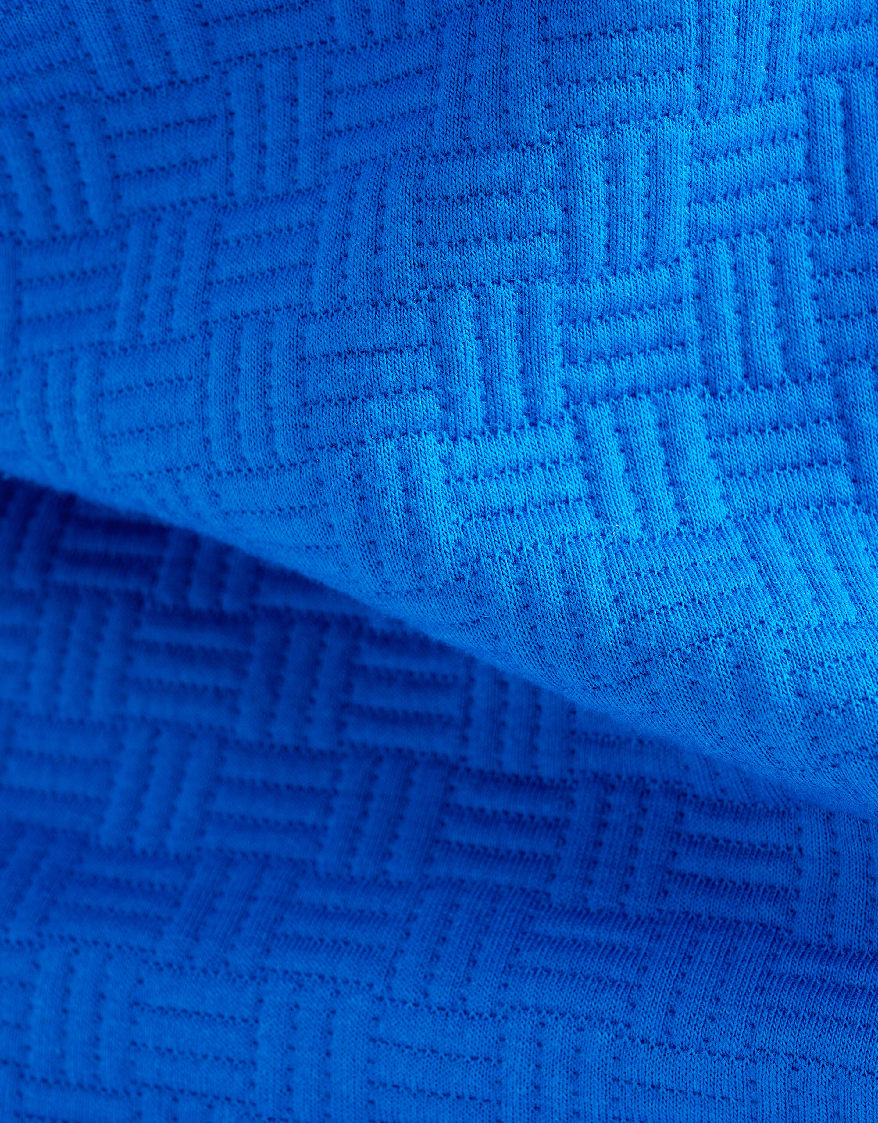 Pullover mit gesteppter Struktur und halbem Reißve SHOEBY MEN