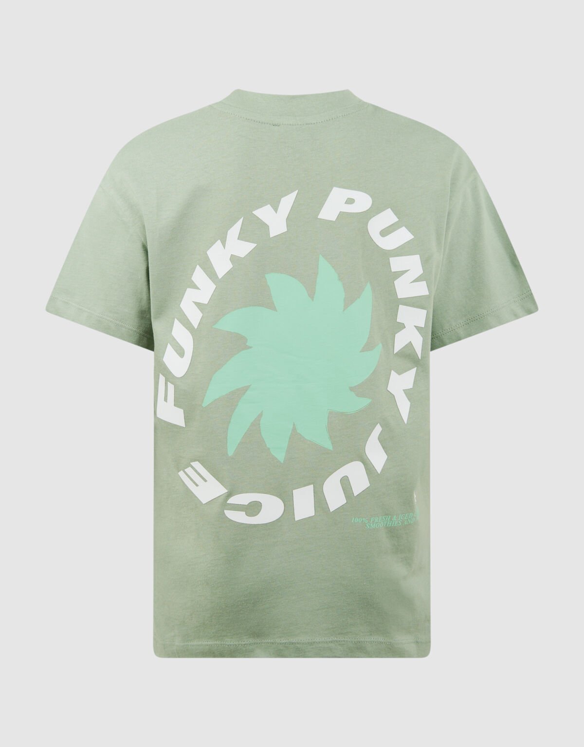 Funky Artwork T-Shirt Gr&uuml;n SHOEBY BOYS