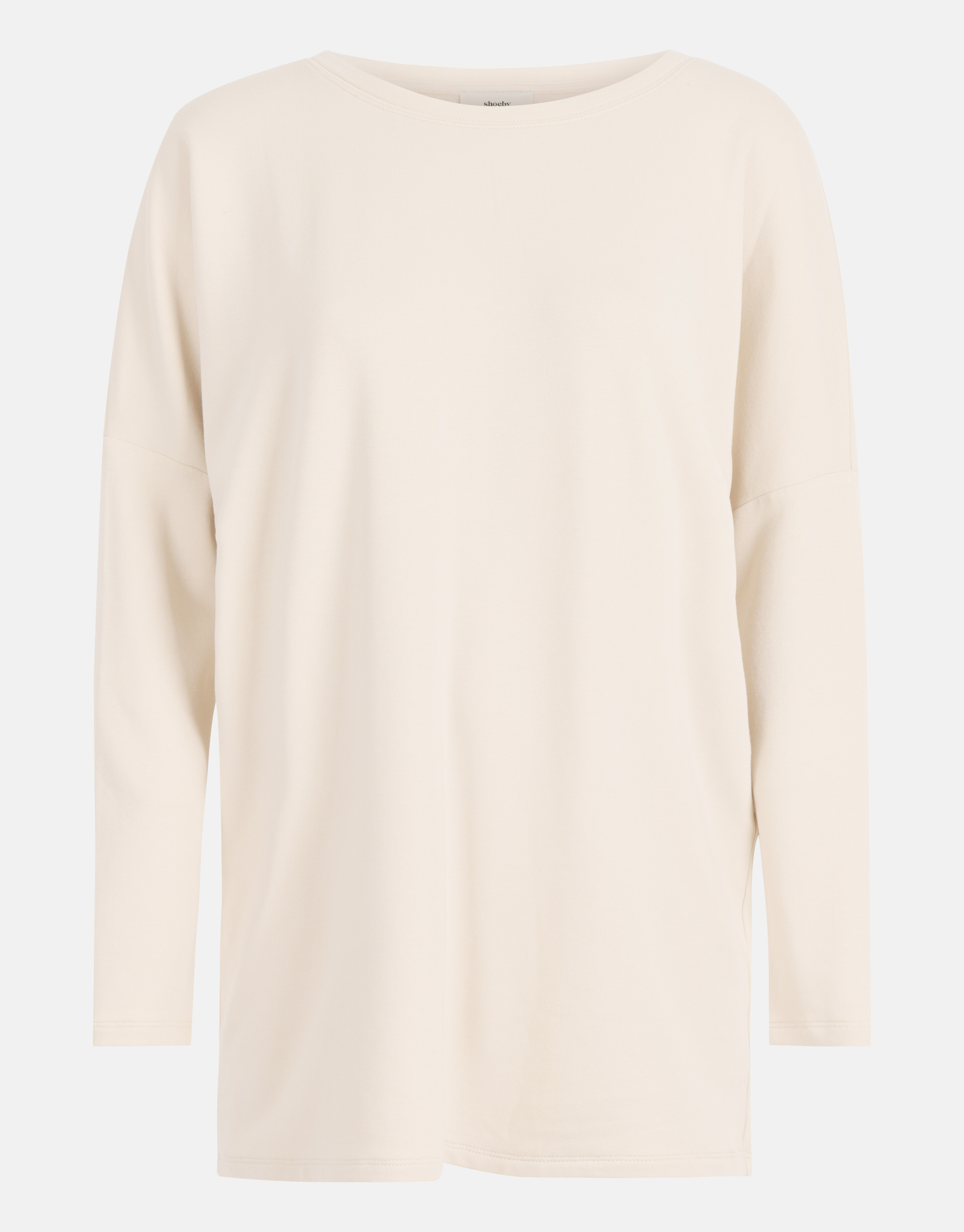 Basic Oberteil in Übergröße Off White SHOEBY WOMEN