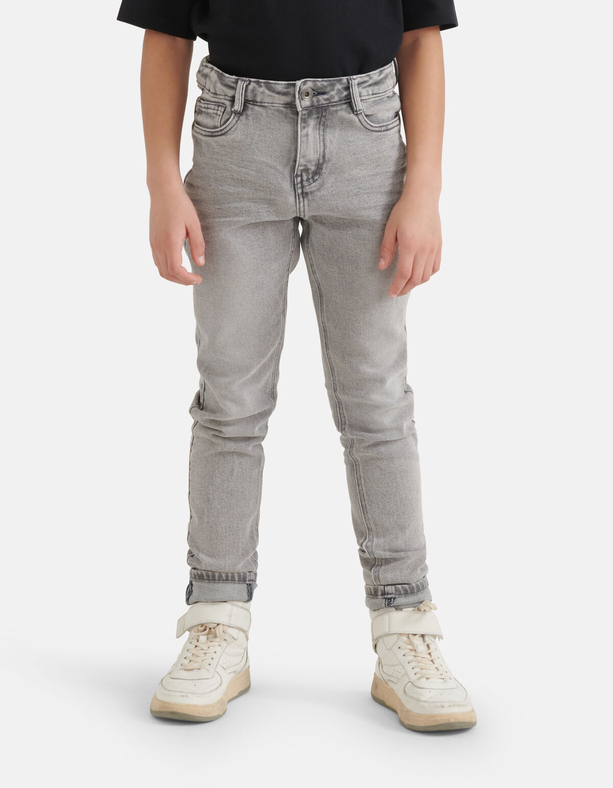 Tapered Jeans Hellgrau SHOEBY BOYS