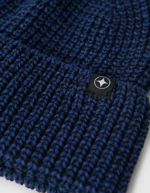 Struktur Mütze Dunkelblau SHOEBY ACCESSOIRES