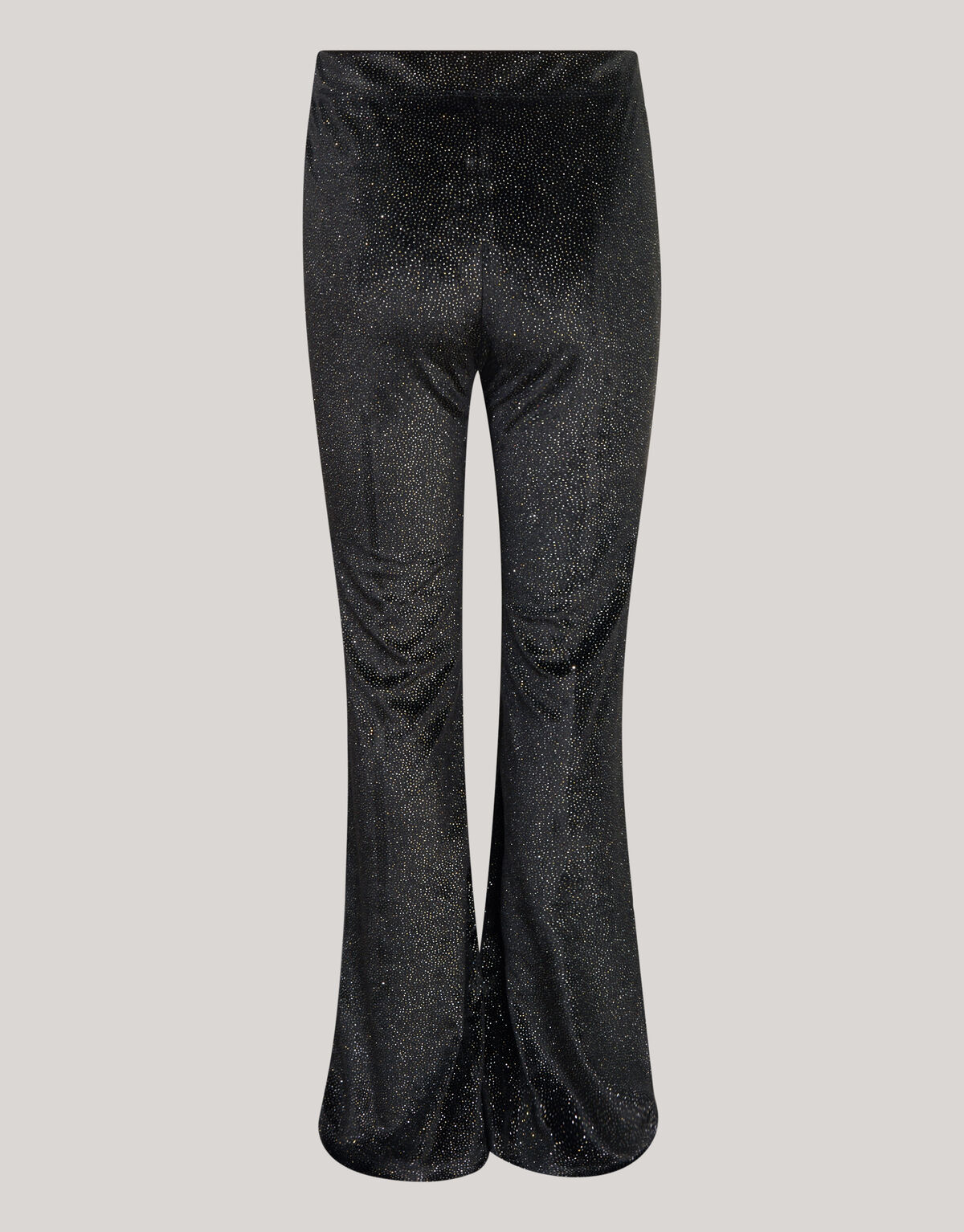 Glitter Flared Legging Schwarz SHOEBY GIRLS