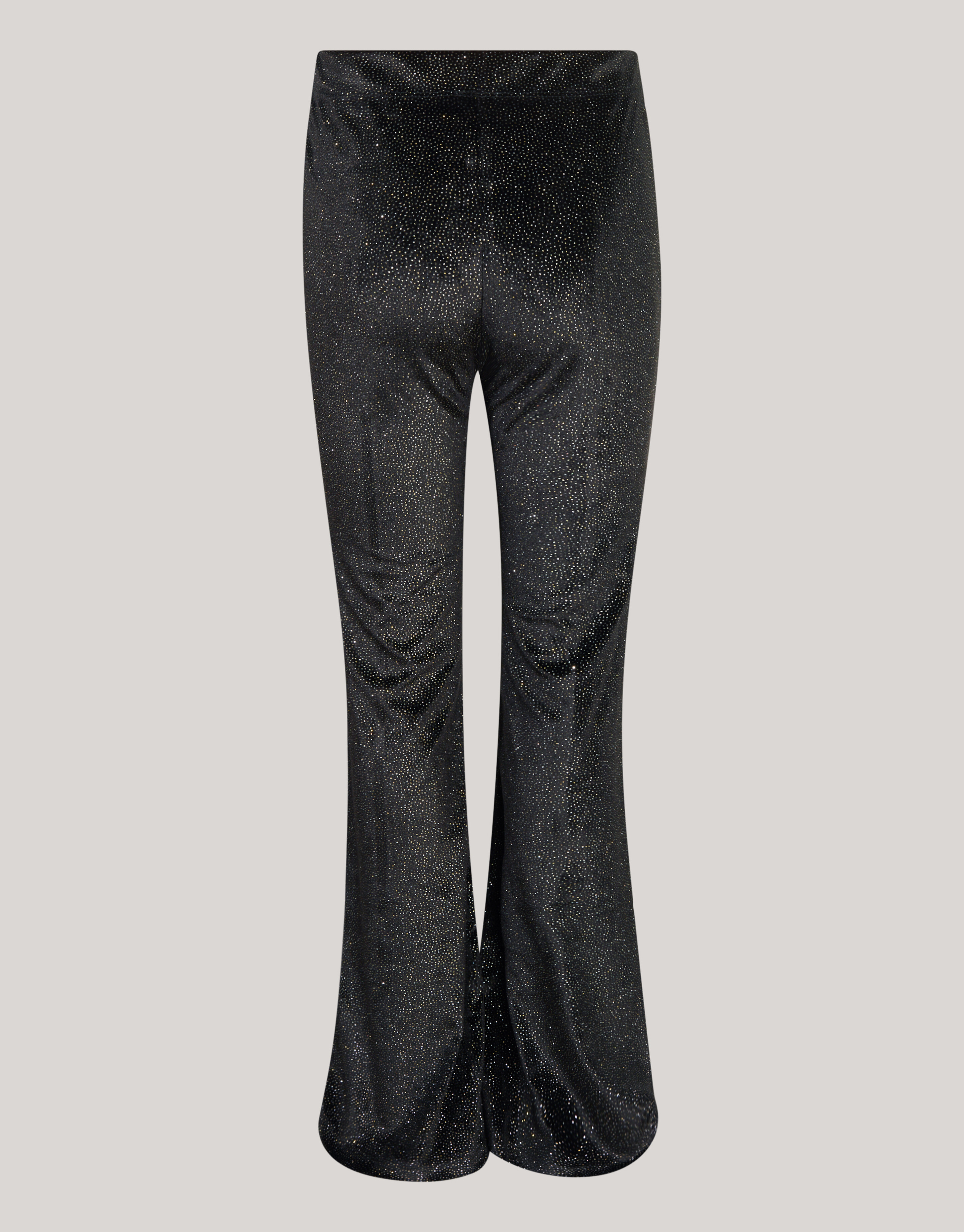 Glitter Flared Legging Schwarz SHOEBY GIRLS