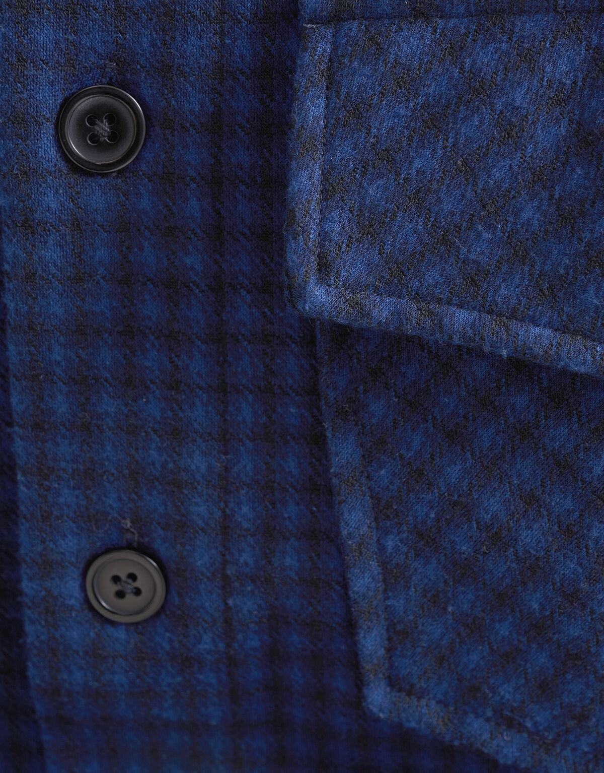 Kariertes Überhemd Dunkelblau SHOEBY MEN