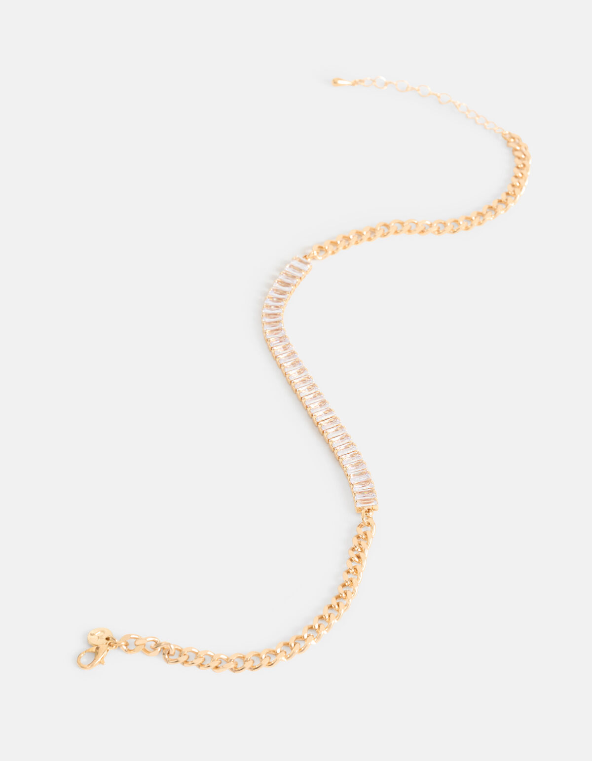 Strass Kette Halskette Gold SHOEBY ACCESSOIRES