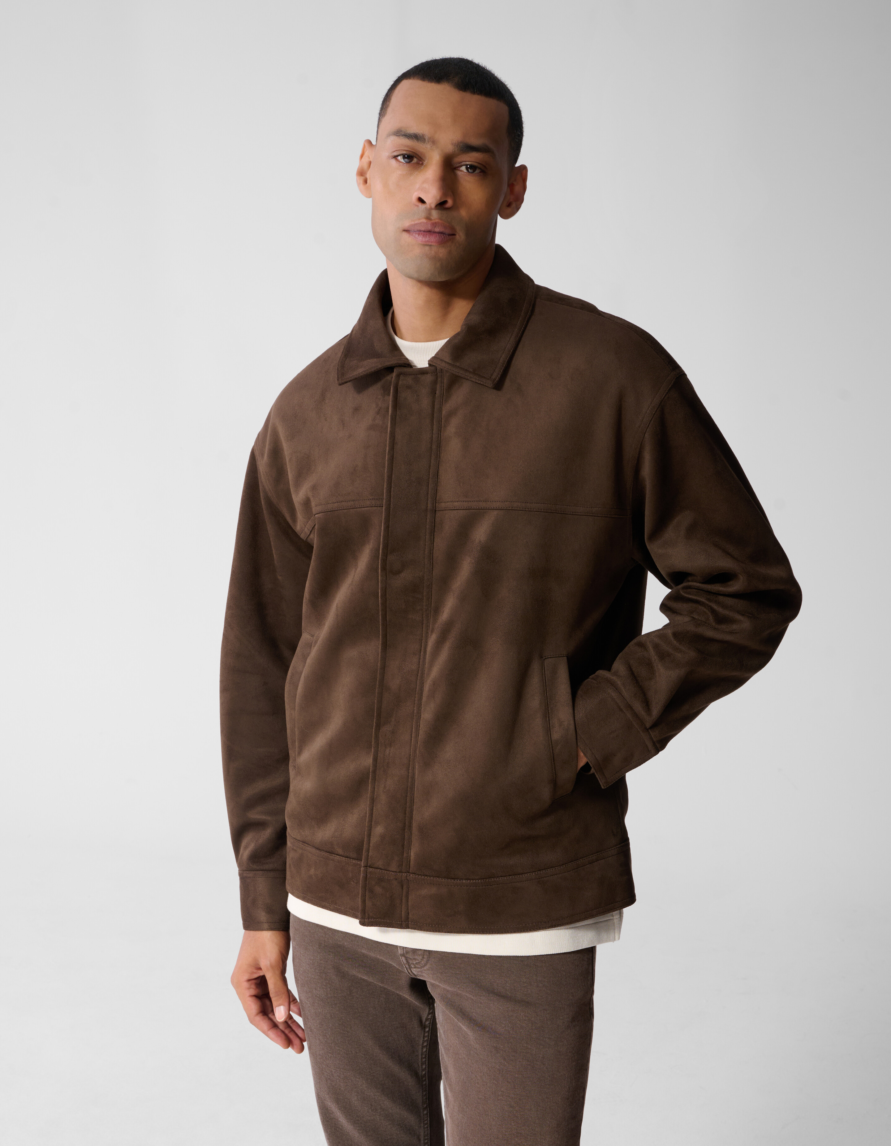 Wildlederjacke Braun SHOEBY MEN