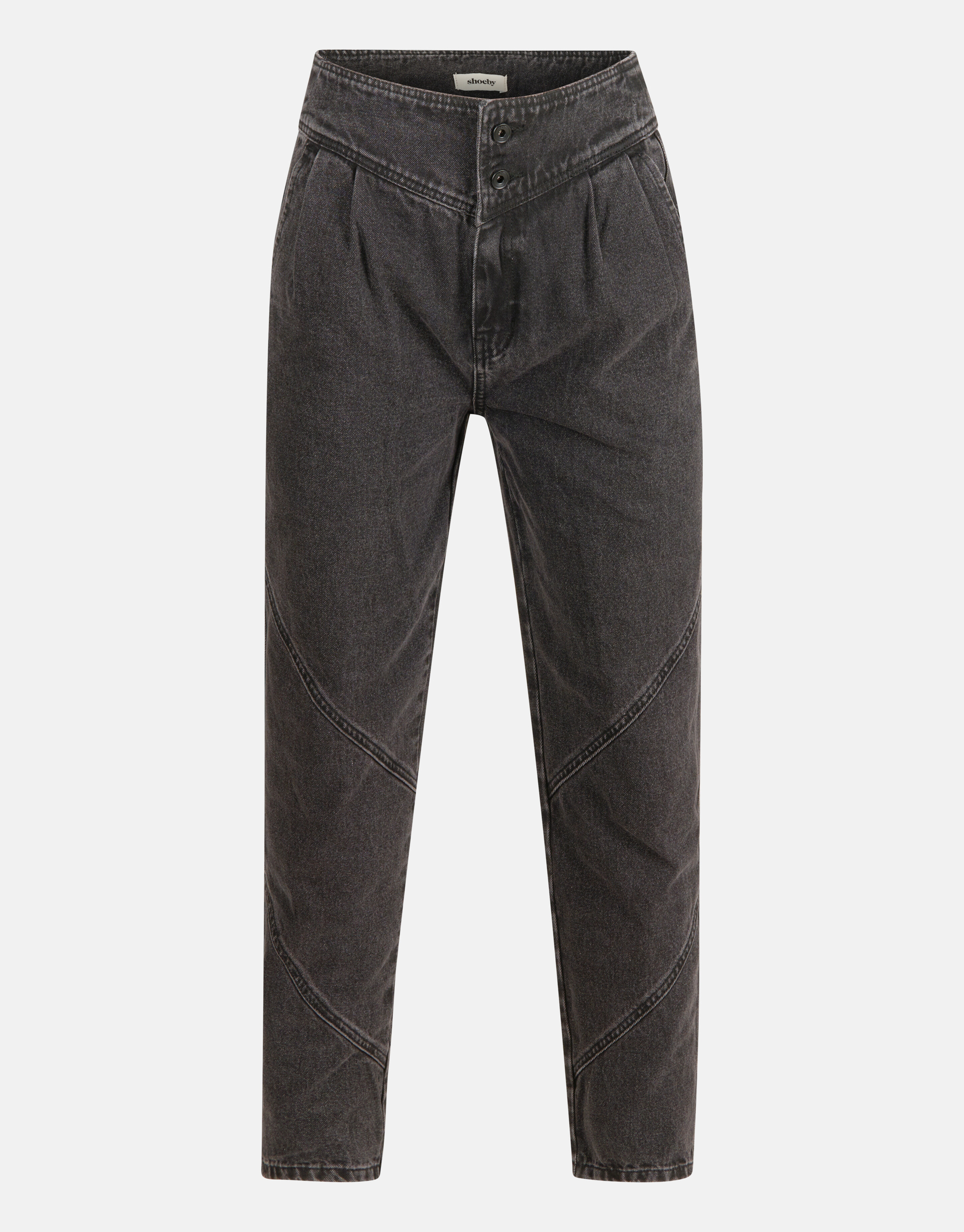 Diagonale Denim-Jeans Schwarz SHOEBY WOMEN