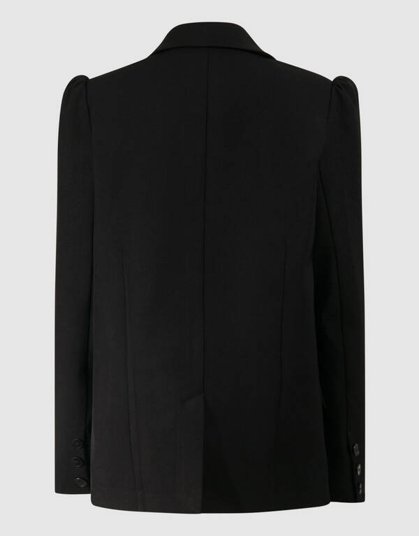Blazer mit Puffärmeln Schwarz SHOEBY GIRLS
