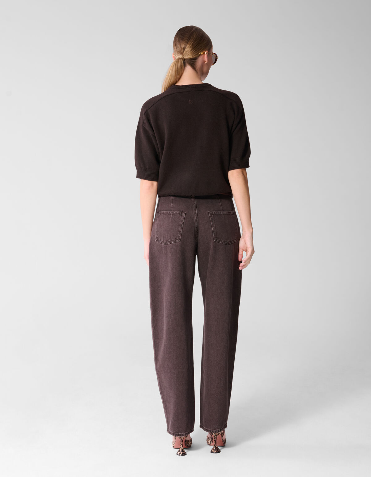 Strickpullover Dunkelbraun By Mieke SHOEBY WOMEN