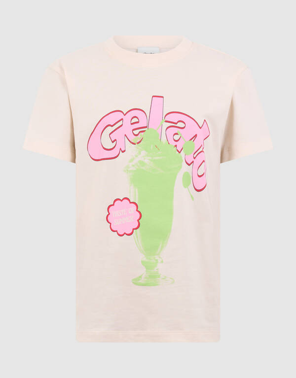 Gelato Artwork T-Shirt Gebrochen Wei&szlig; SHOEBY GIRLS