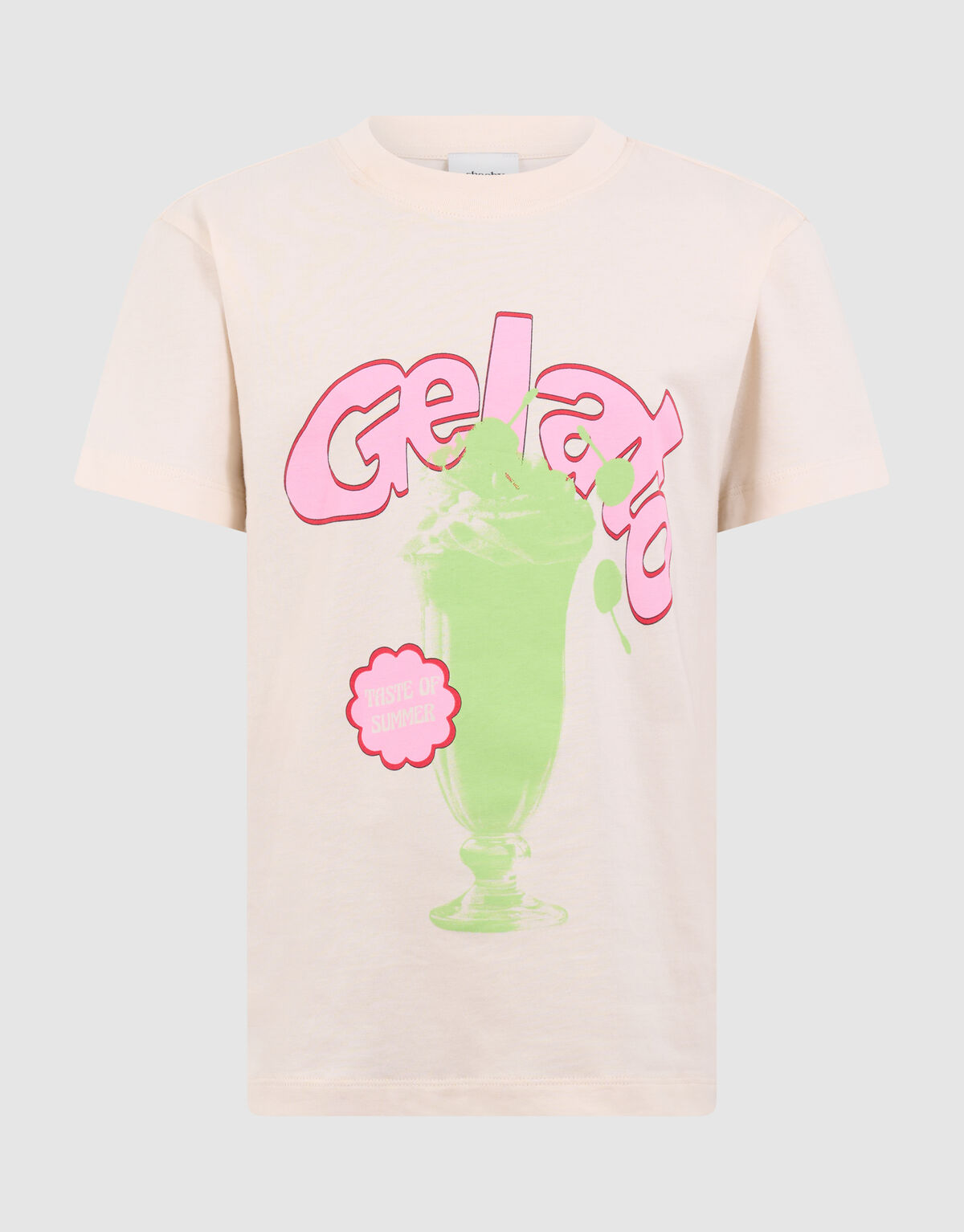 Gelato Artwork T-Shirt Gebrochen Wei&szlig; SHOEBY GIRLS